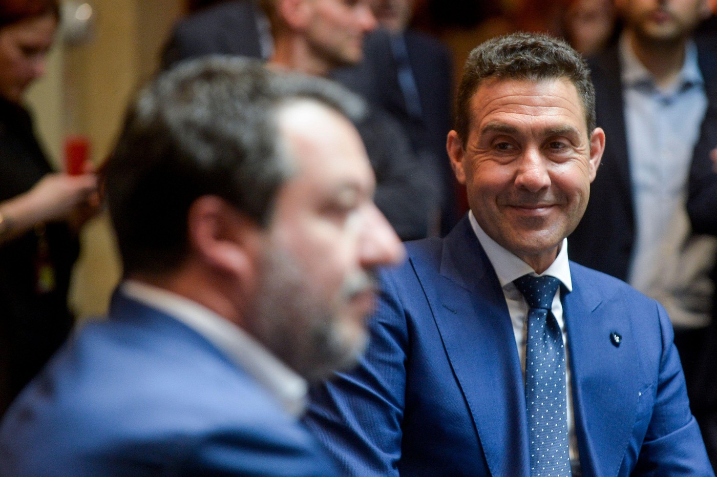 Roberto Vannacci in Matteo Salvini