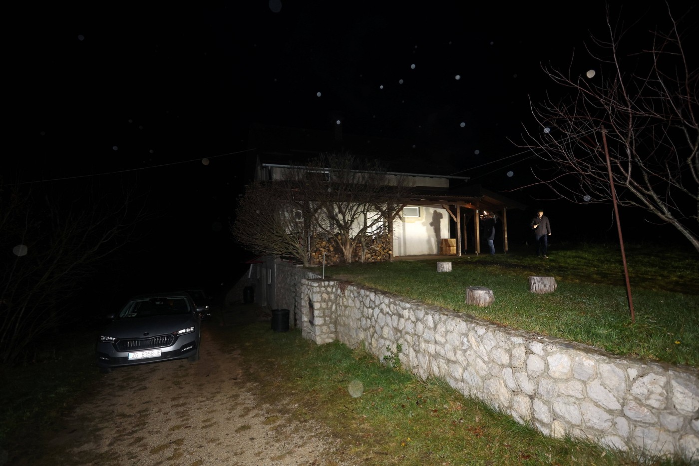 Hiša, kjer je družina živela svoje izolirano življenje