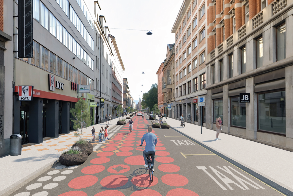 Prenova Miklošičeve ulice - Pražakova