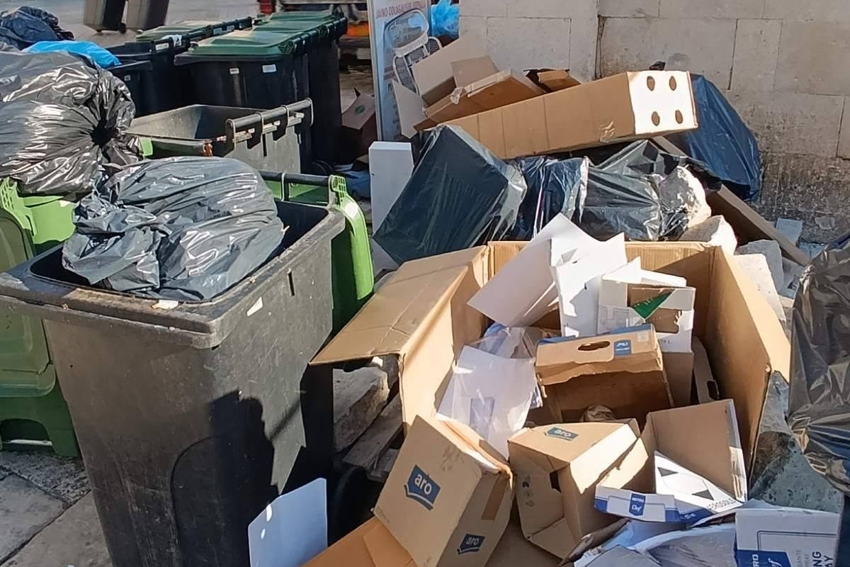 Smeti v Dubrovniku