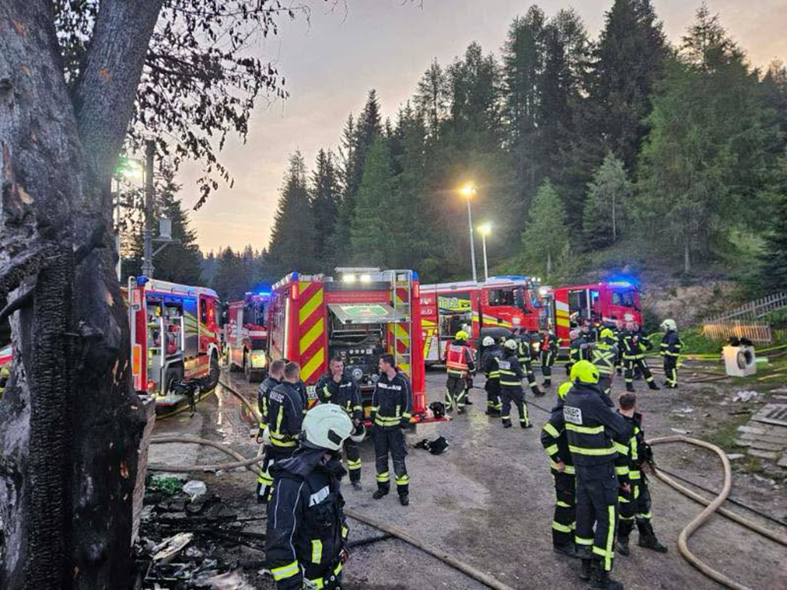Požar na kmetiji Bukovnik