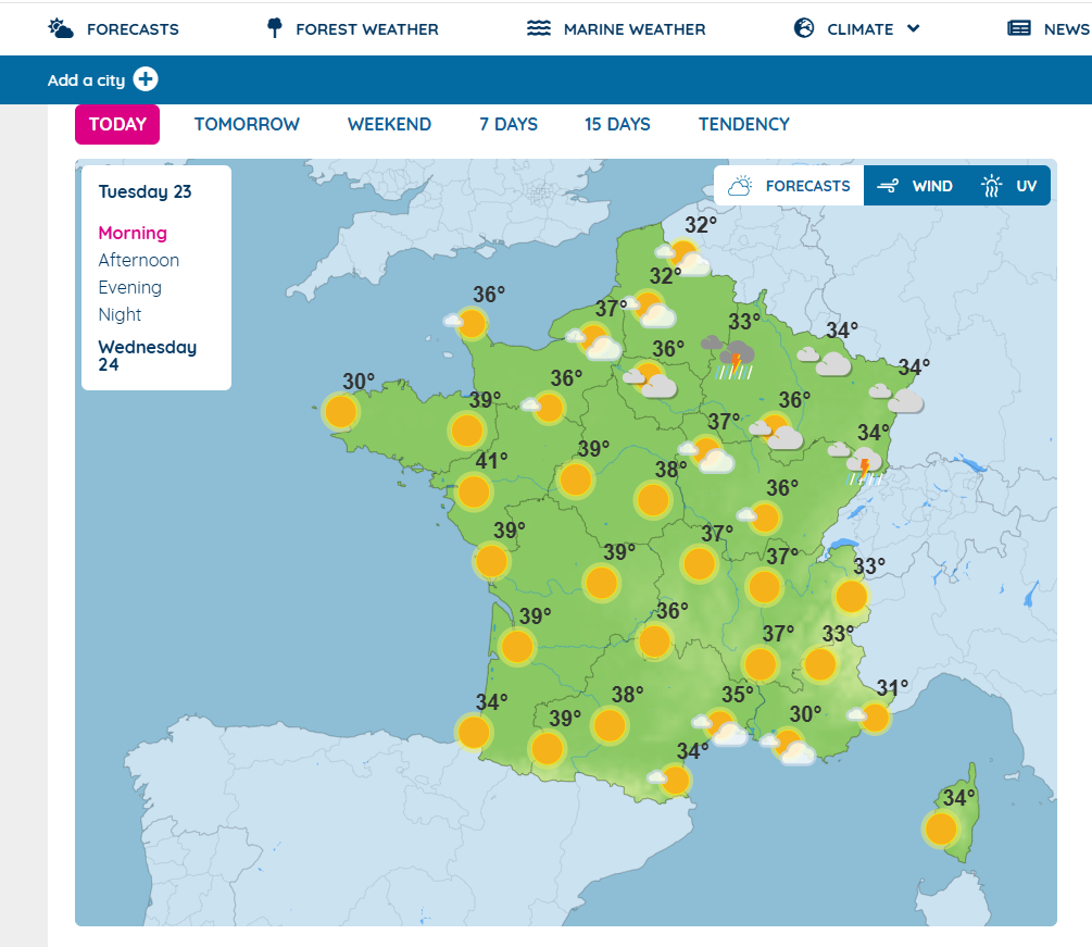 Meteo Francija