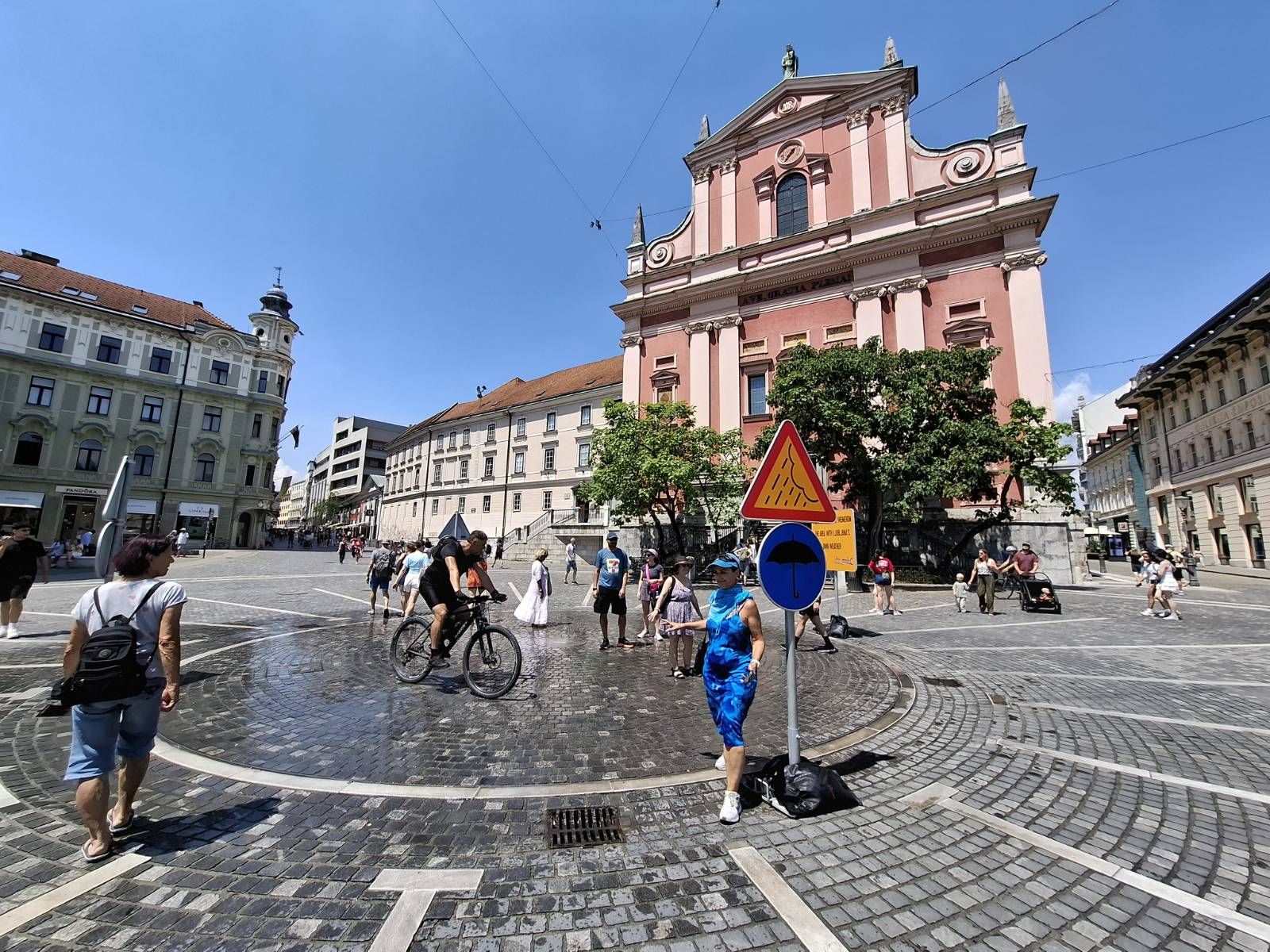 Vročinski val v Ljubljani