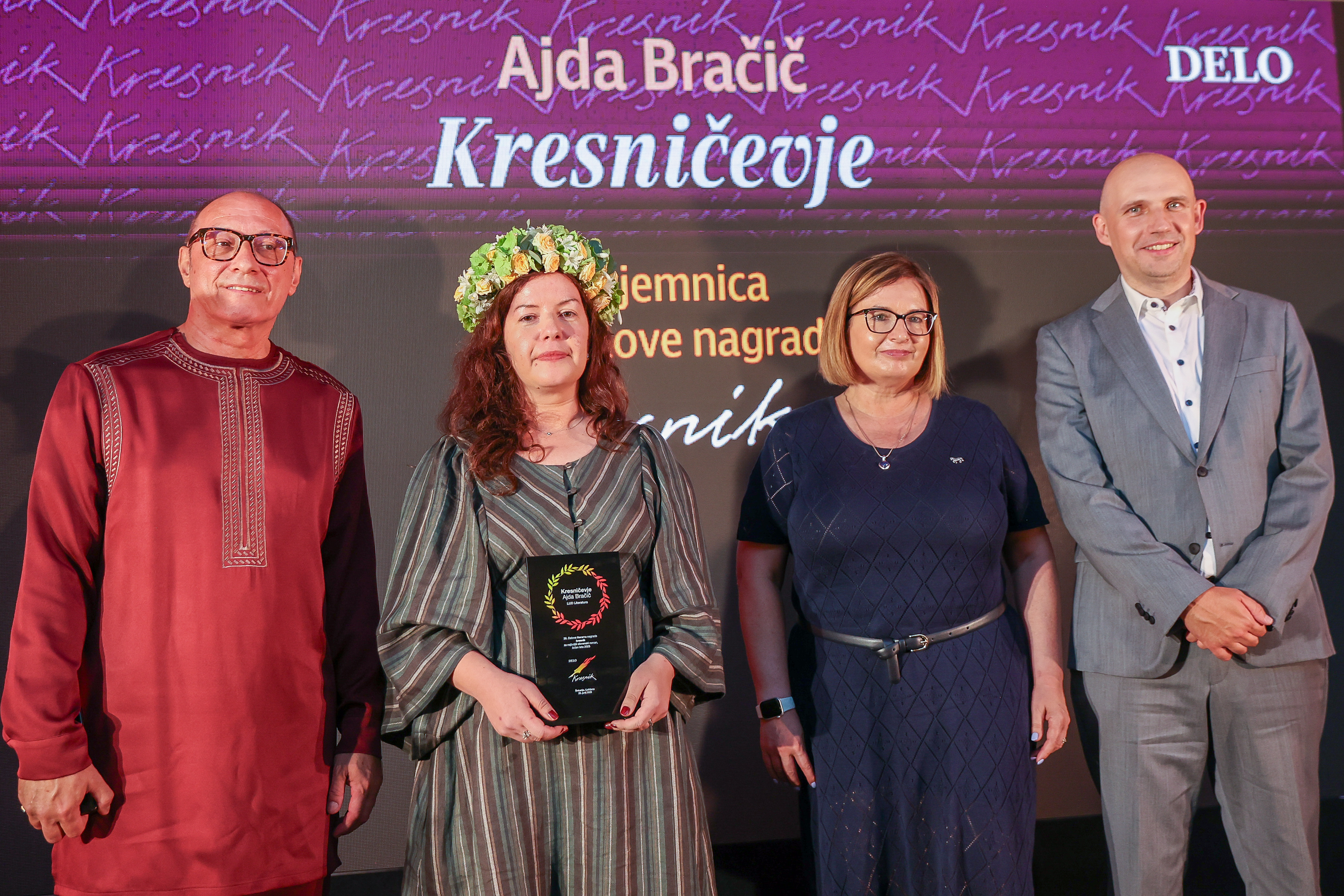 Nagrado kresnik za najboljši roman preteklega leta prejela Ajda Bračič