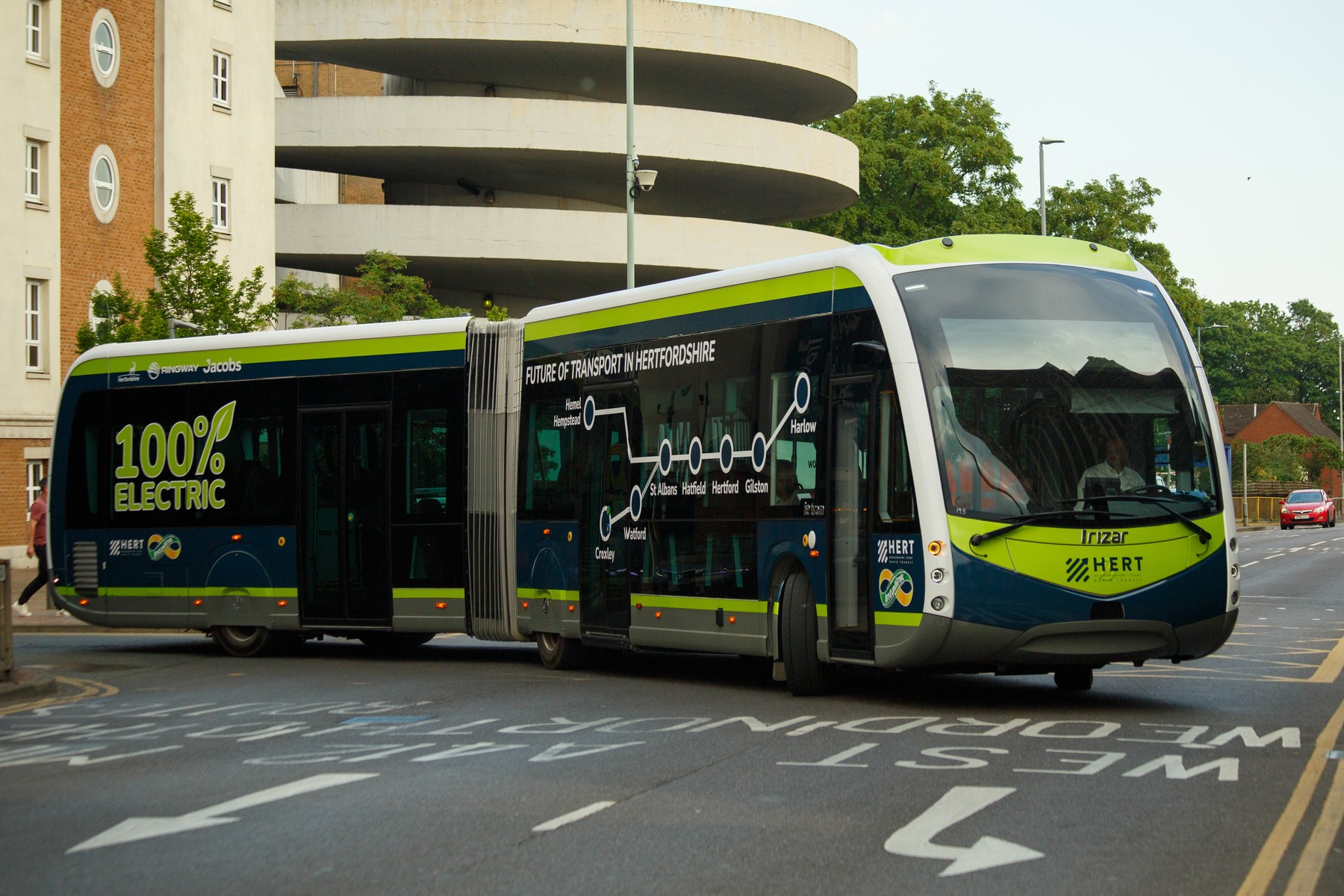 Hertfordshire Essex Rapid Transit (HERT) is a proposed public transport system by Hertfordshire County