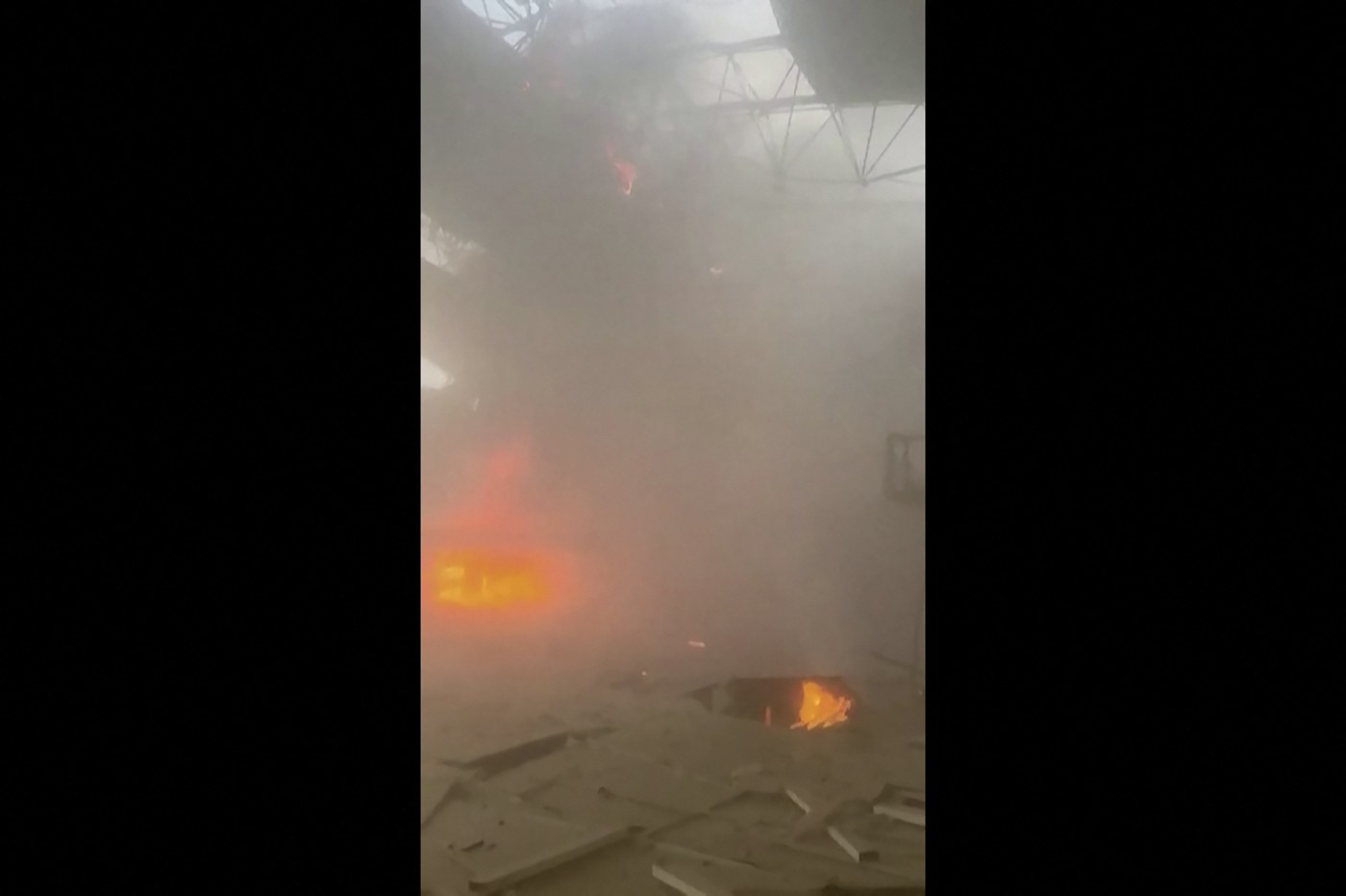 Kuvajtsko letališče po napadu
