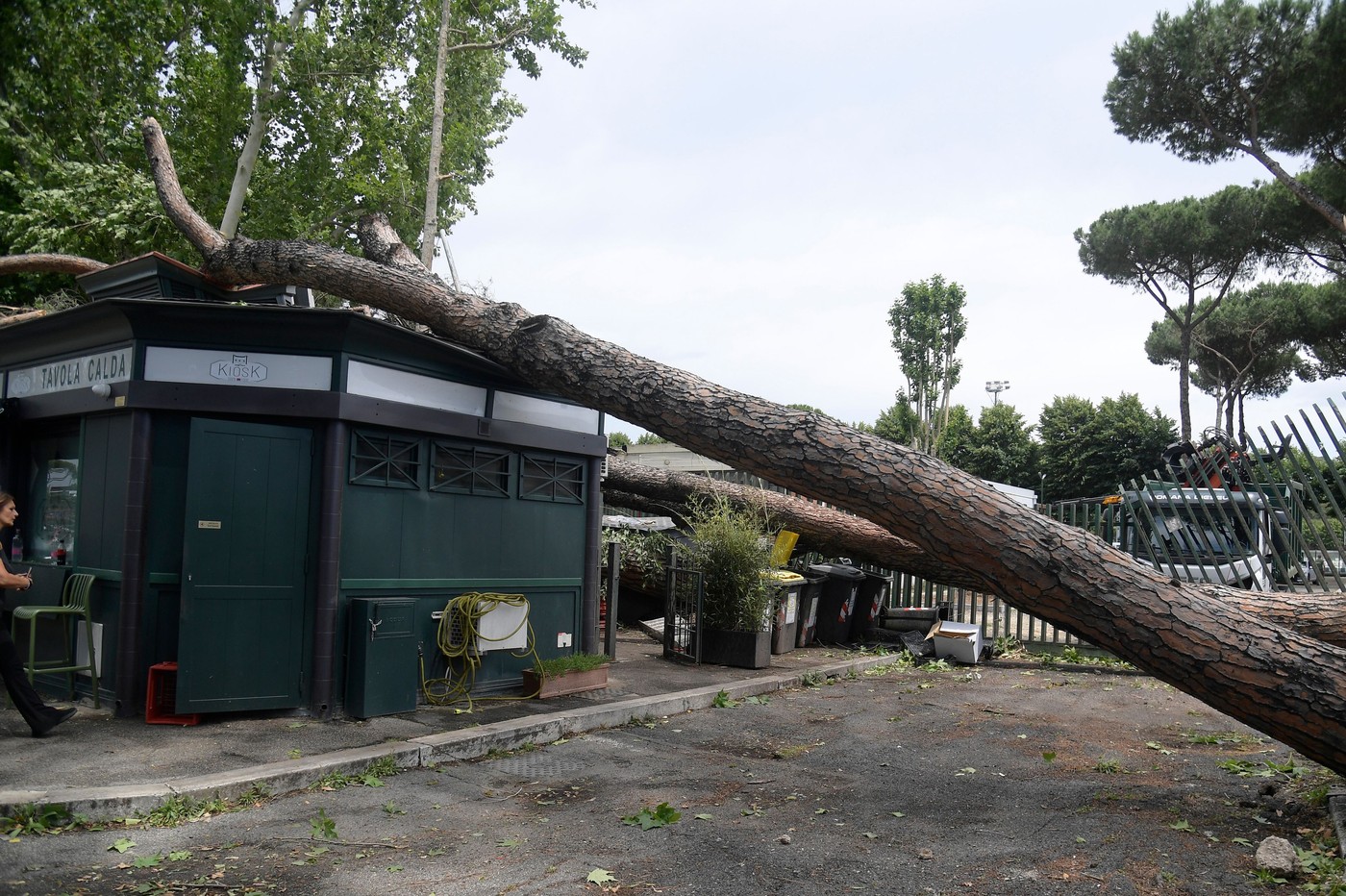 Posledice tornada v Rimu