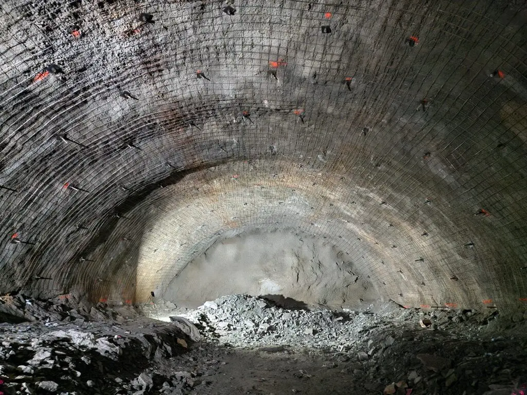 Gradnja predora Lozarevo v Bolgariji