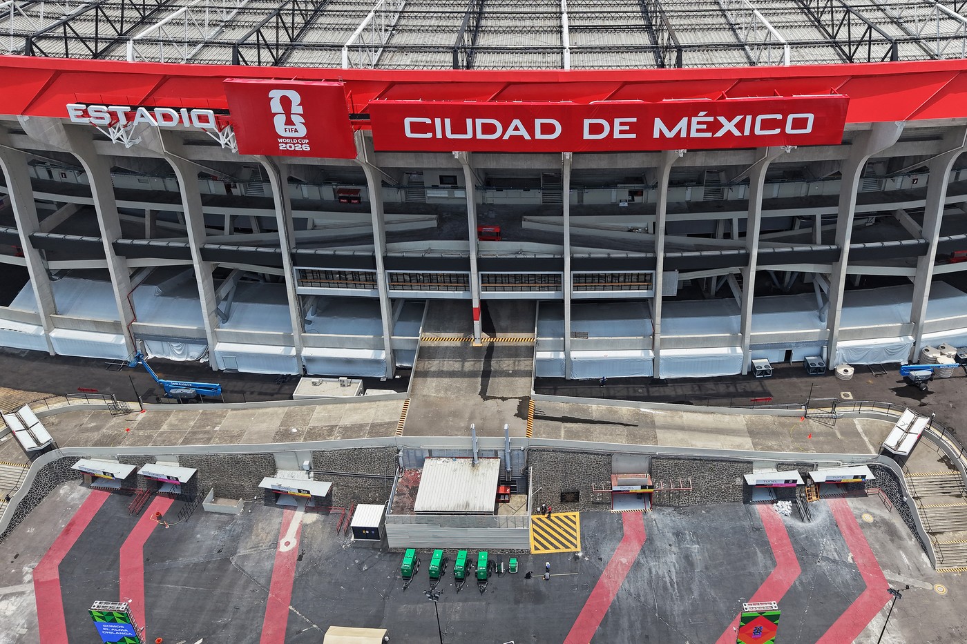 Stadion Azteca v Mexico Cityju