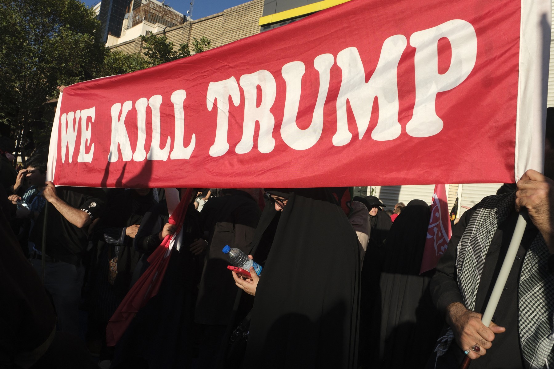 The funeral procession of Iran’s slain Supreme Leader