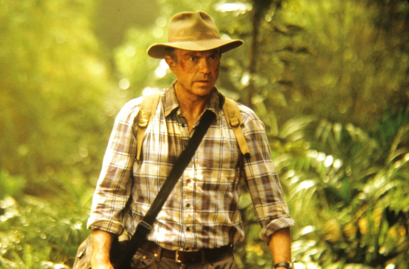 Sam Neill v filmu Jurski park 3