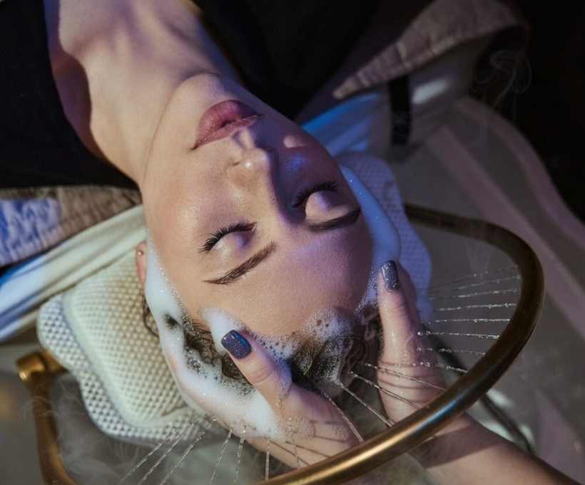 Head spa v salonu Lumina Spa
