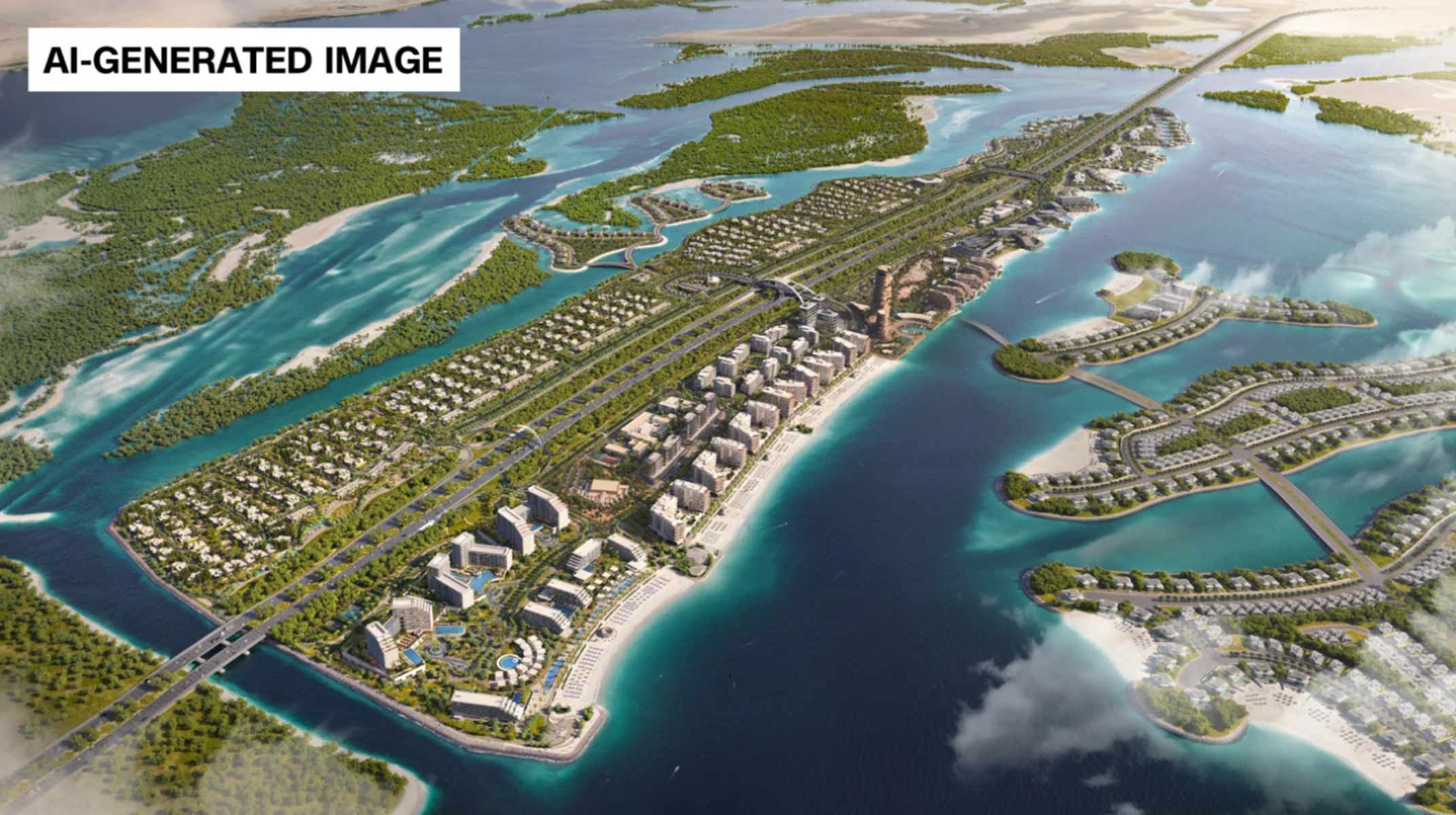 V Abu Dabiju gradijo "otok dobrega počutja"