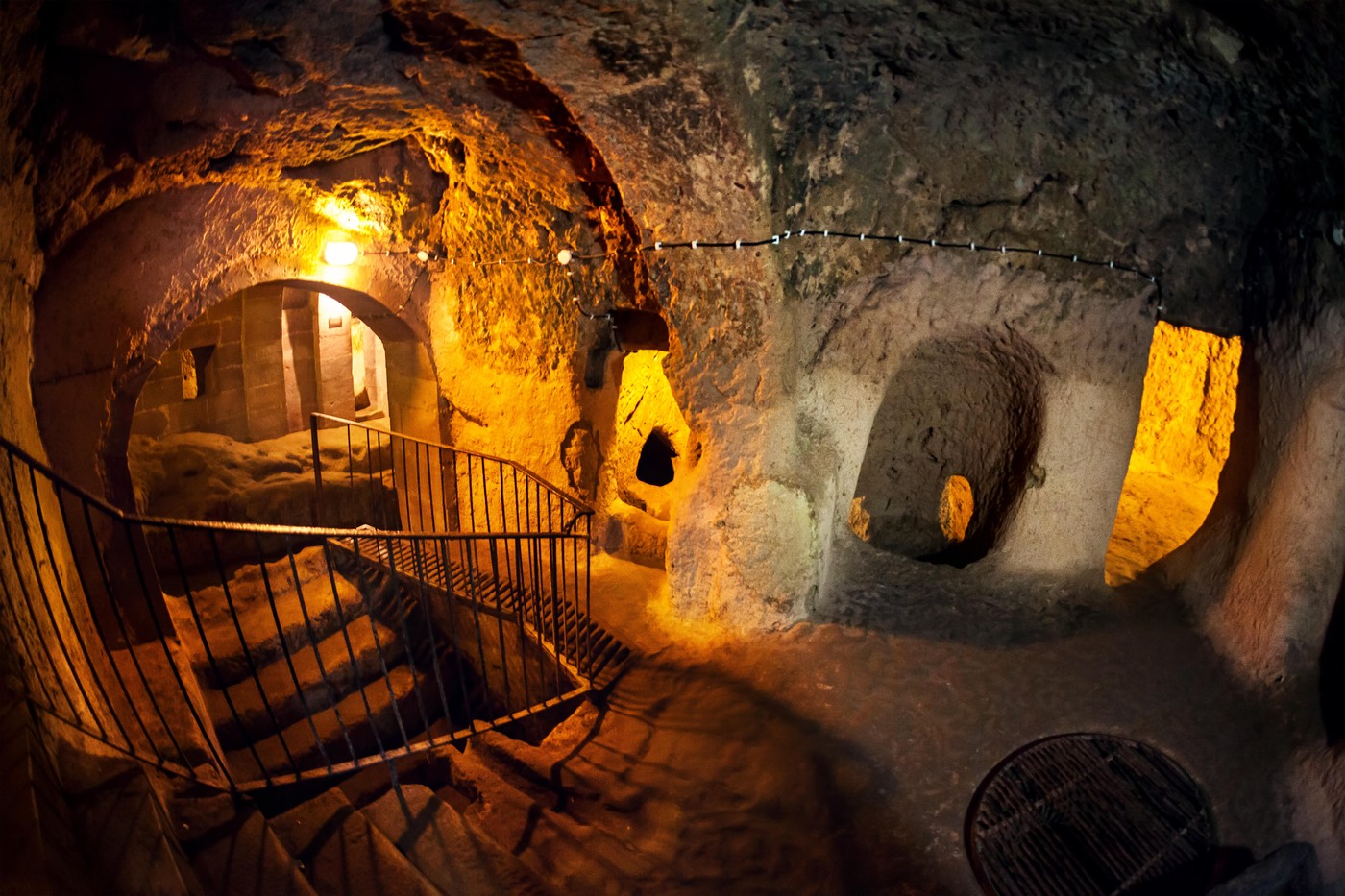 Derinkuyu, podzemno mesto, Kapadokija, Turčija