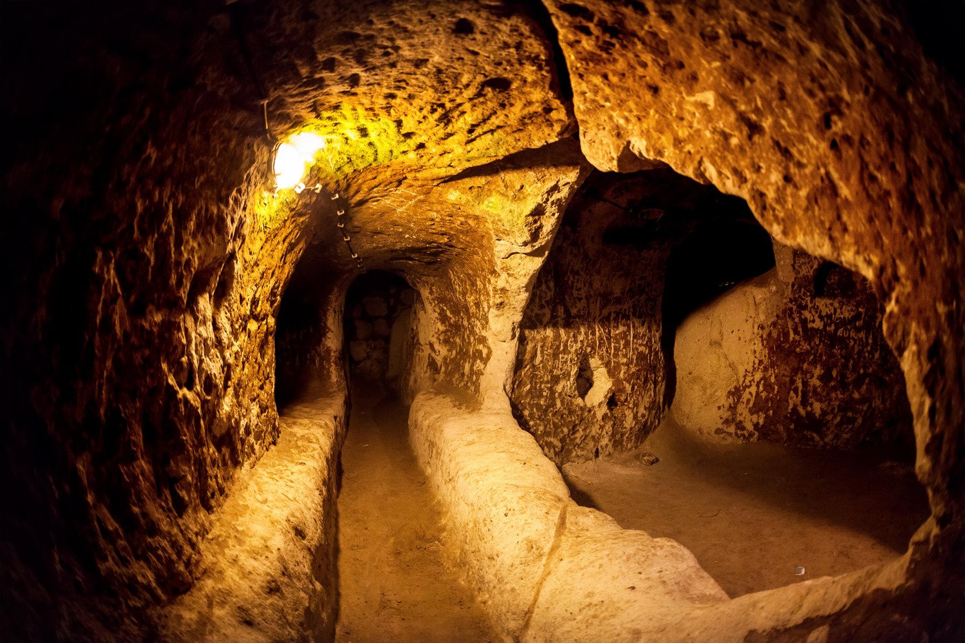 Derinkuyu, podzemno mesto, Kapadokija, Turčija