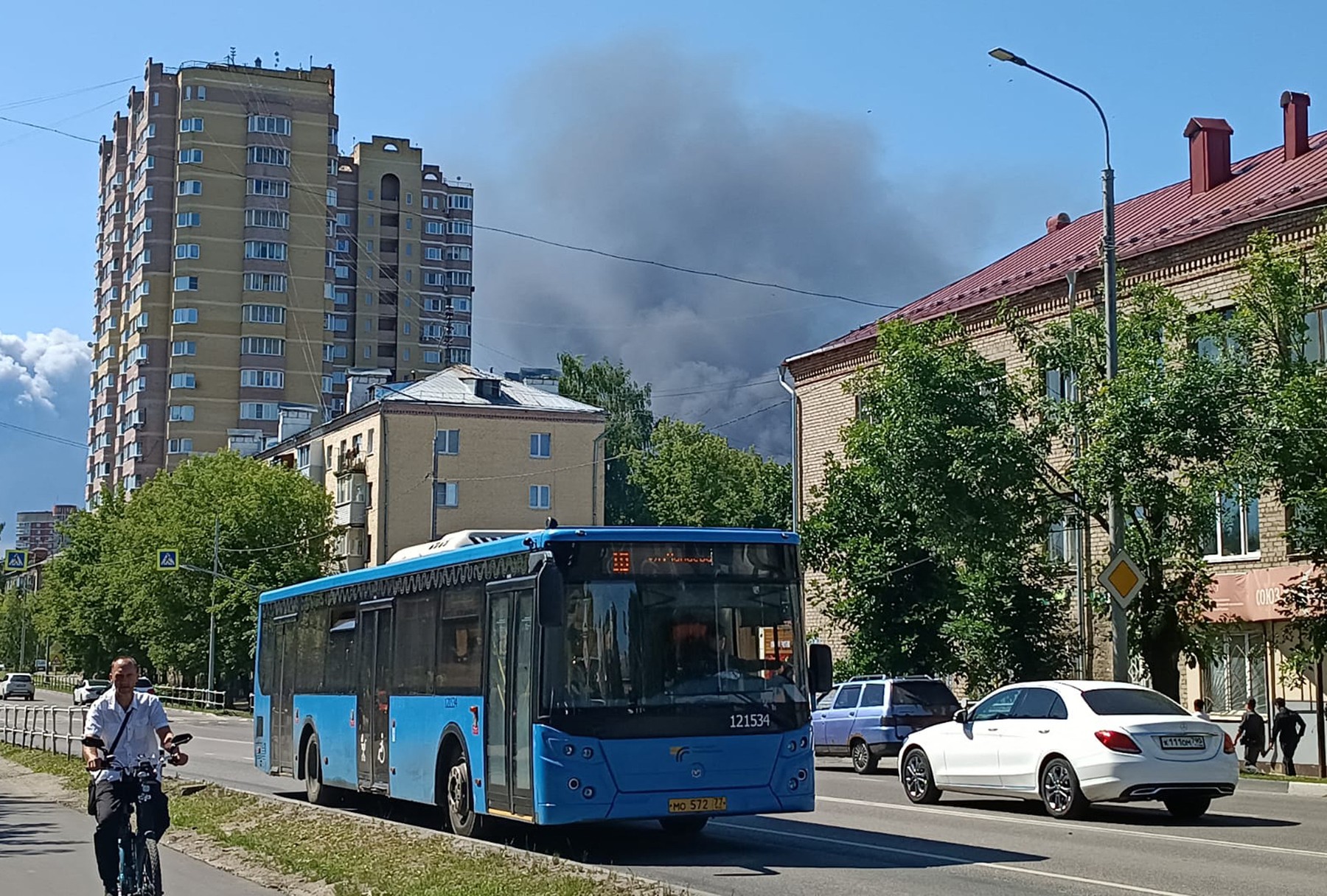 Prizor iz mesta Noginsk, 18. julij 2026