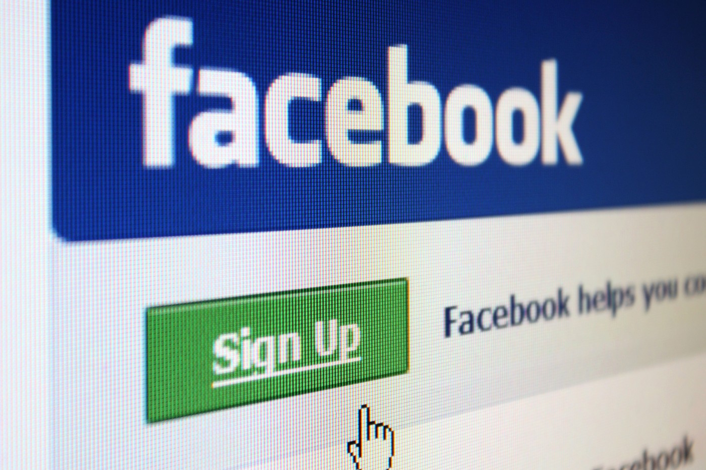Spletna stran omrežja Facebook