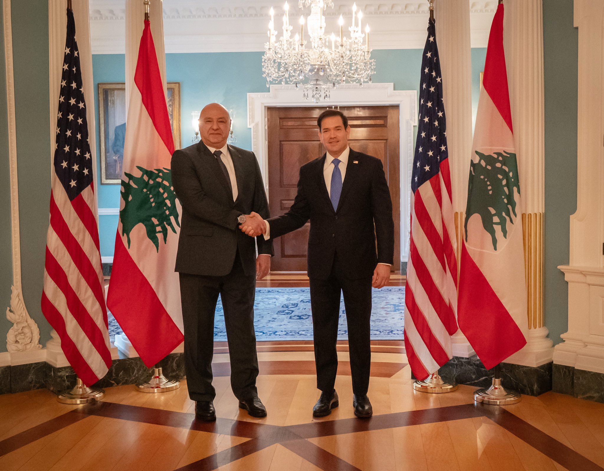 Marco Rubio in Joseph Aoun