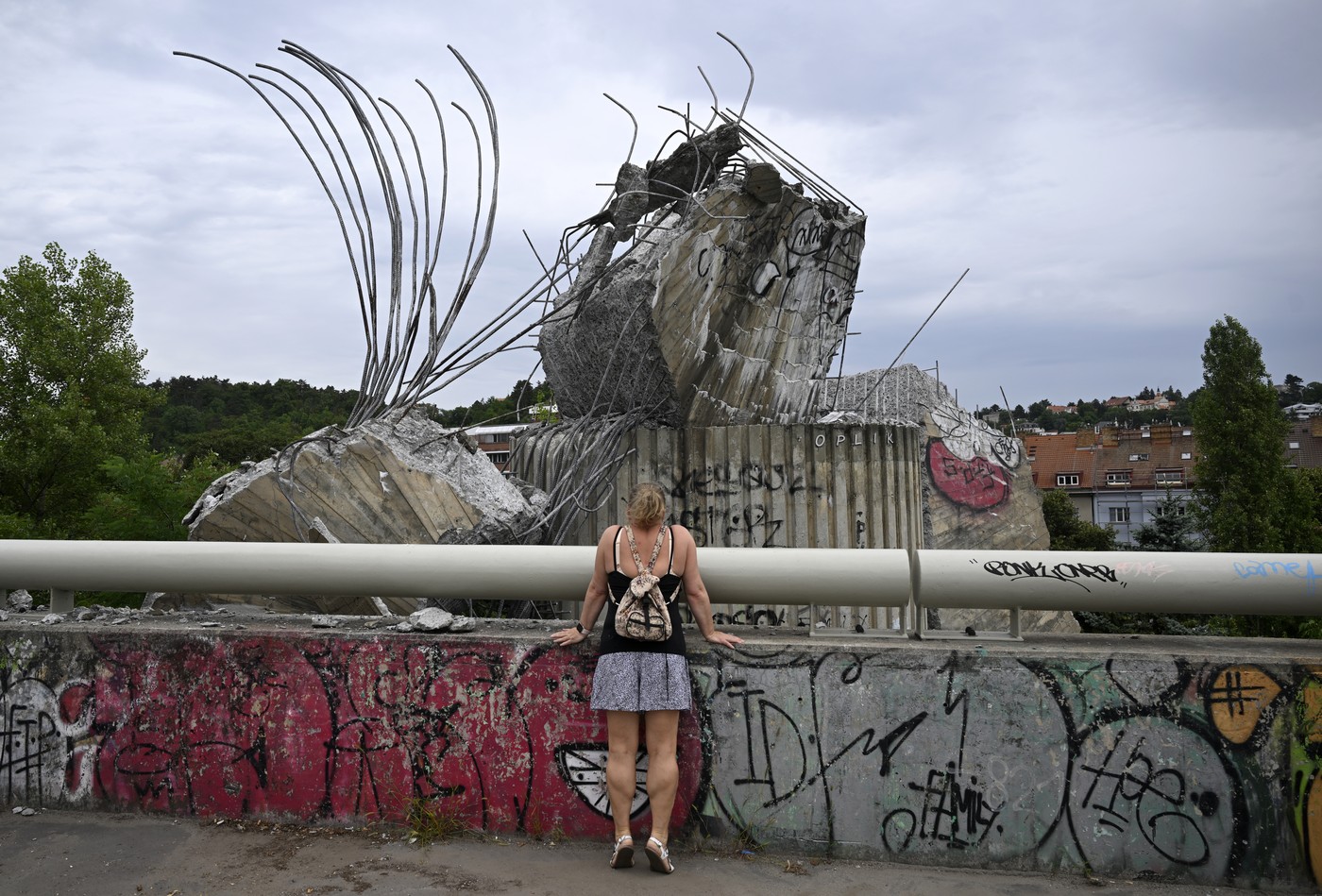 Zrušenje skulpture Balance (Ravnotežje) v Pragi