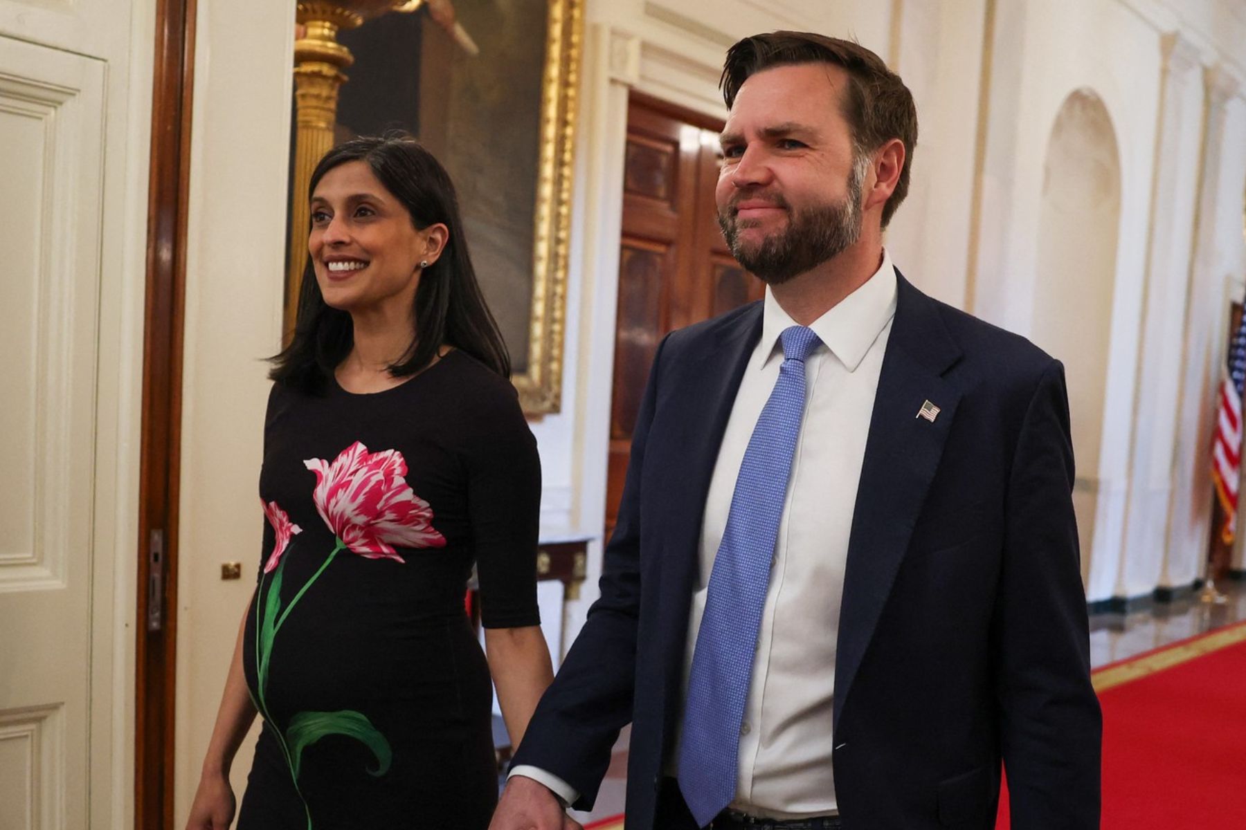 Usha in JD Vance