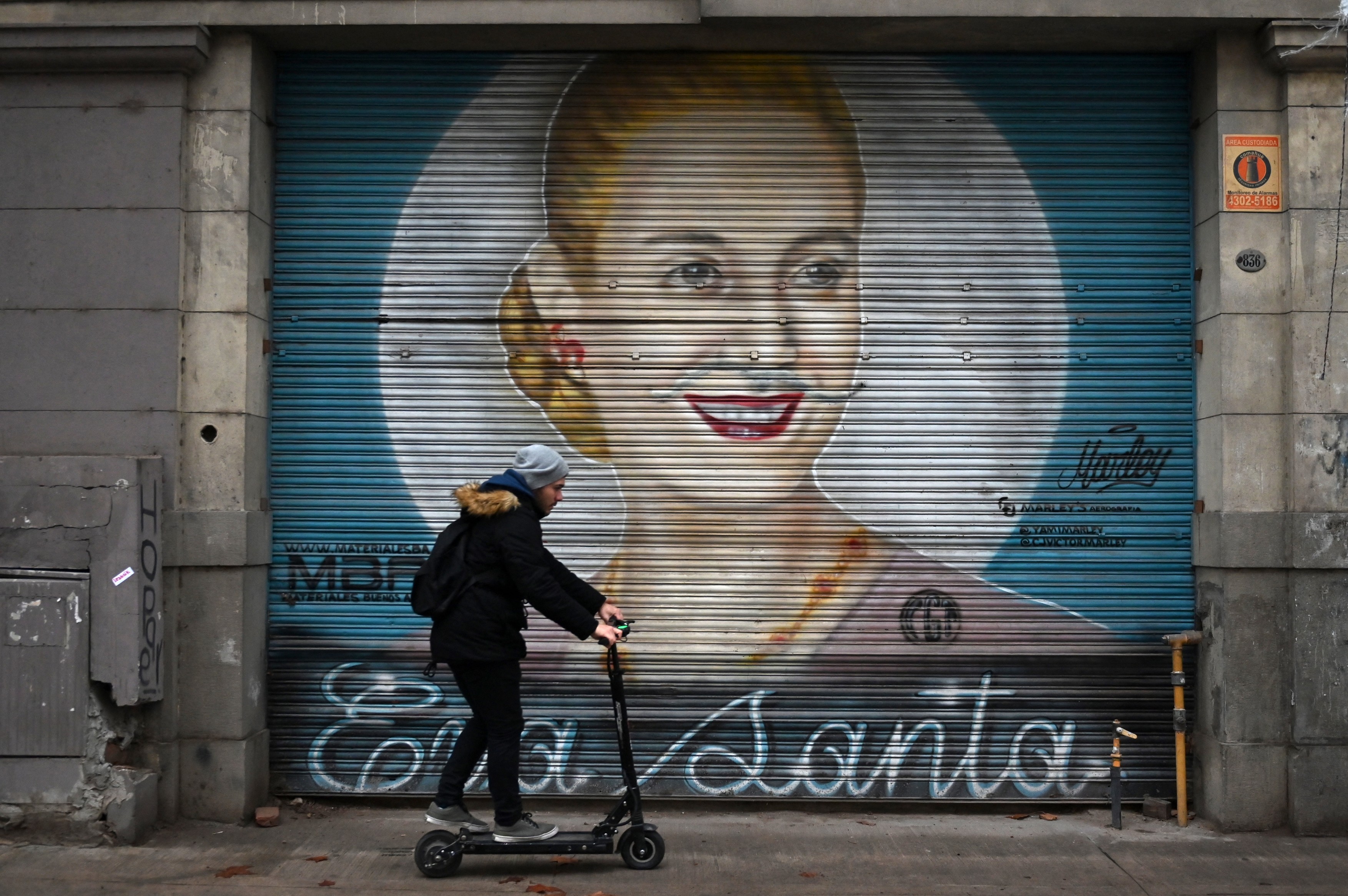 Mural Evi Peron