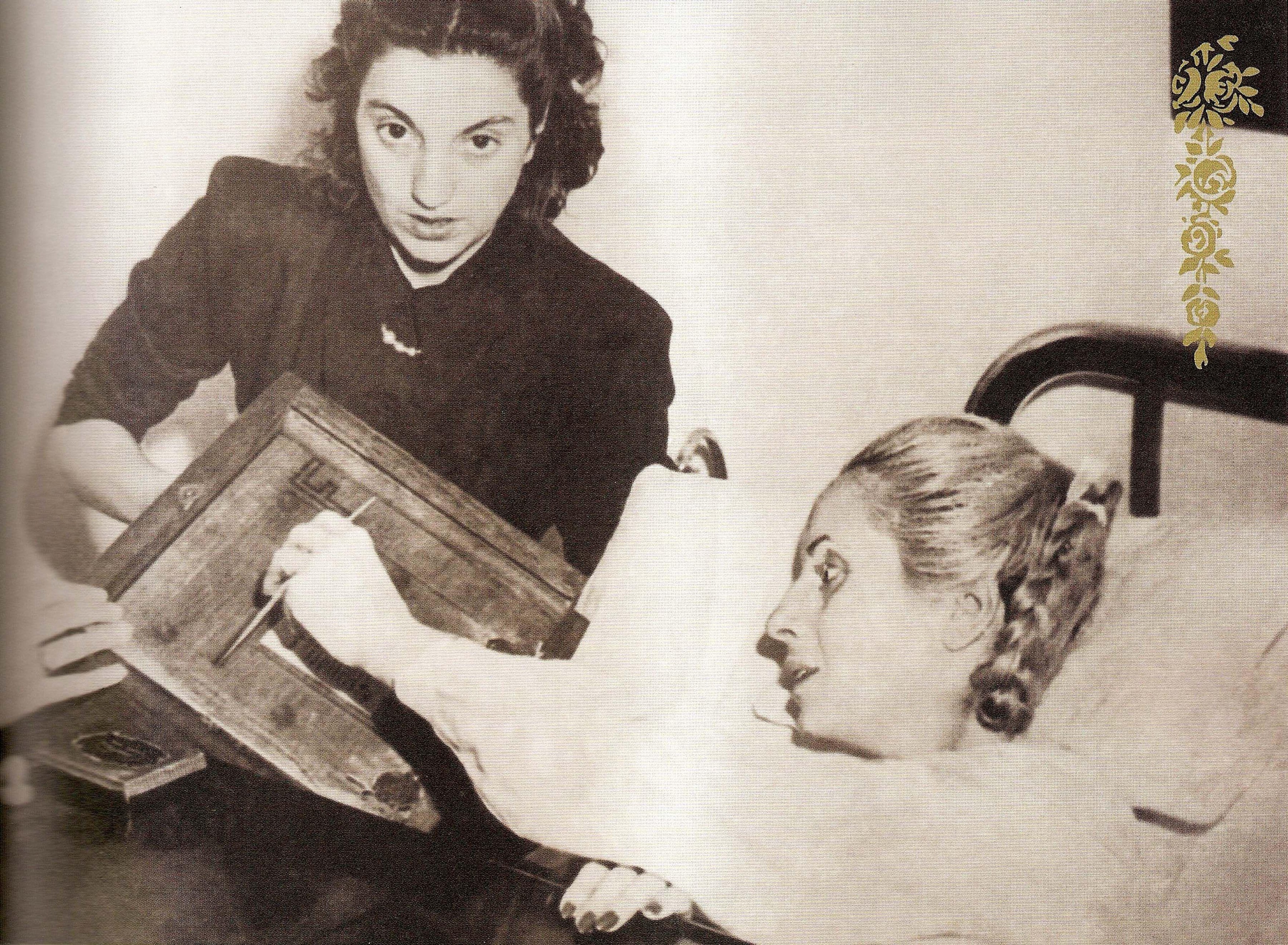 Eva Peron v bolnišnici