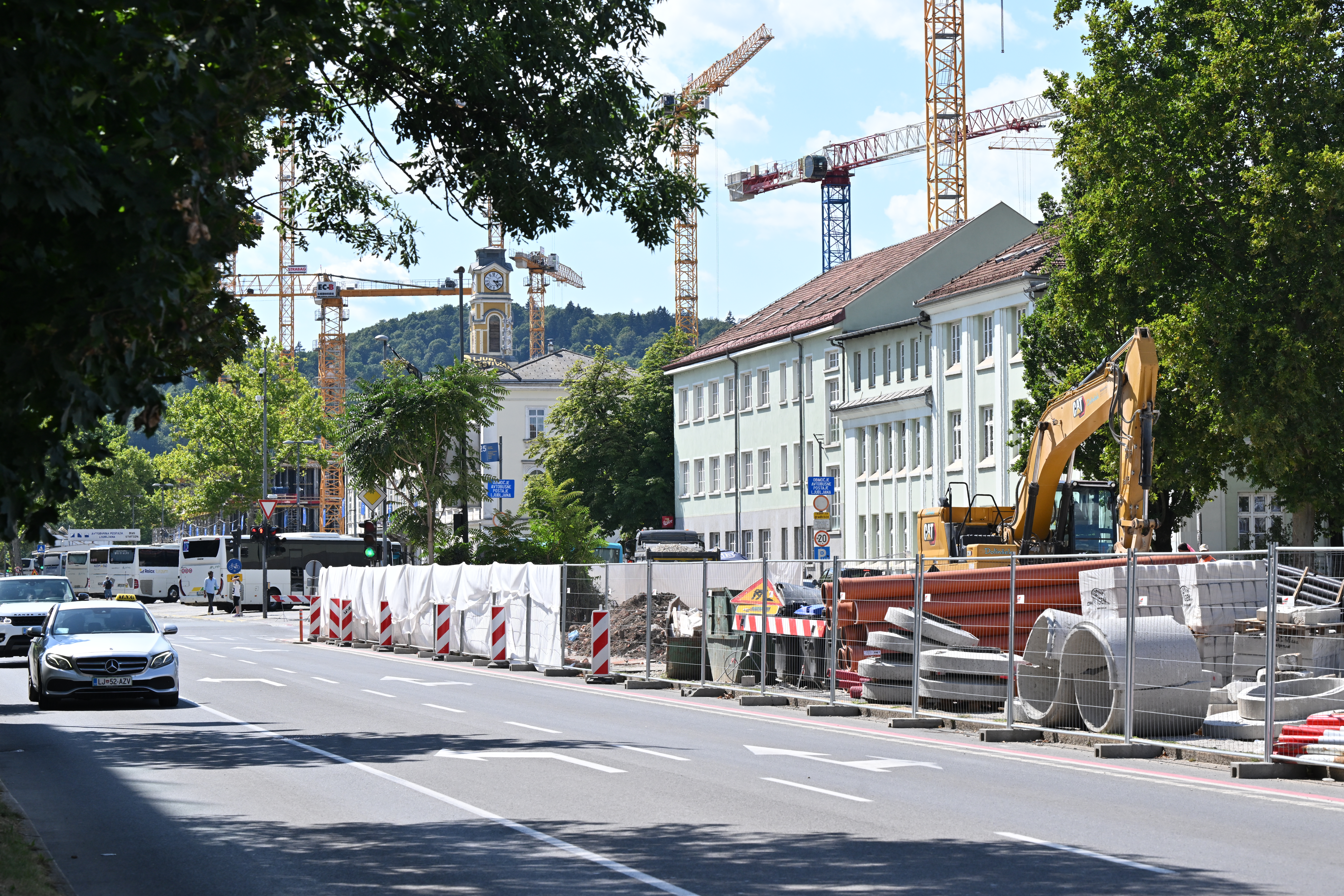 Selitev avtobusne postaje Ljubljana