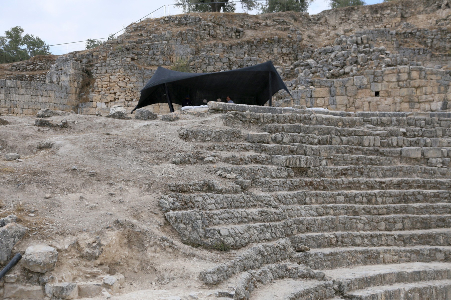 Sebastia v bližini mesta Nablus na Zahodnem bregu.
