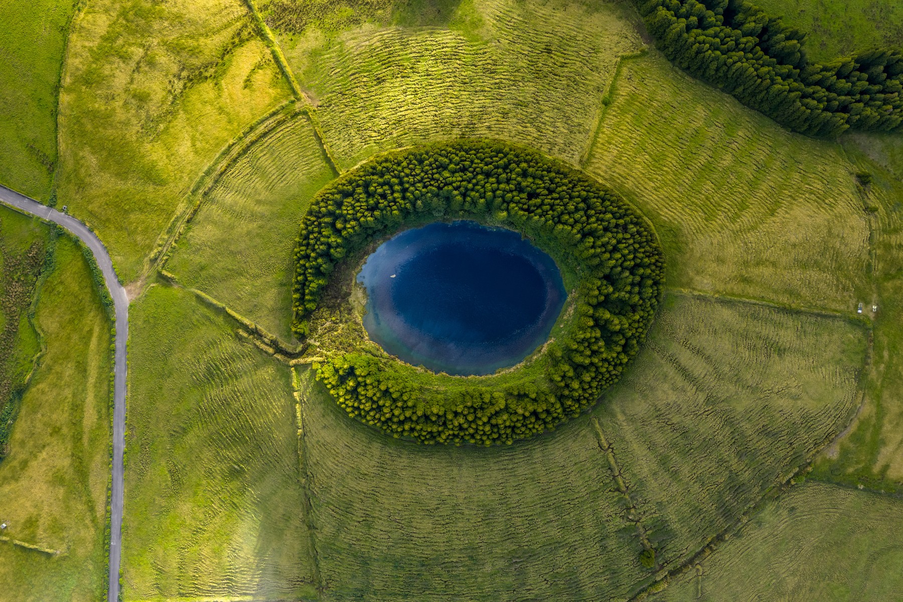 Jezero Pau Pique na Portugalskem