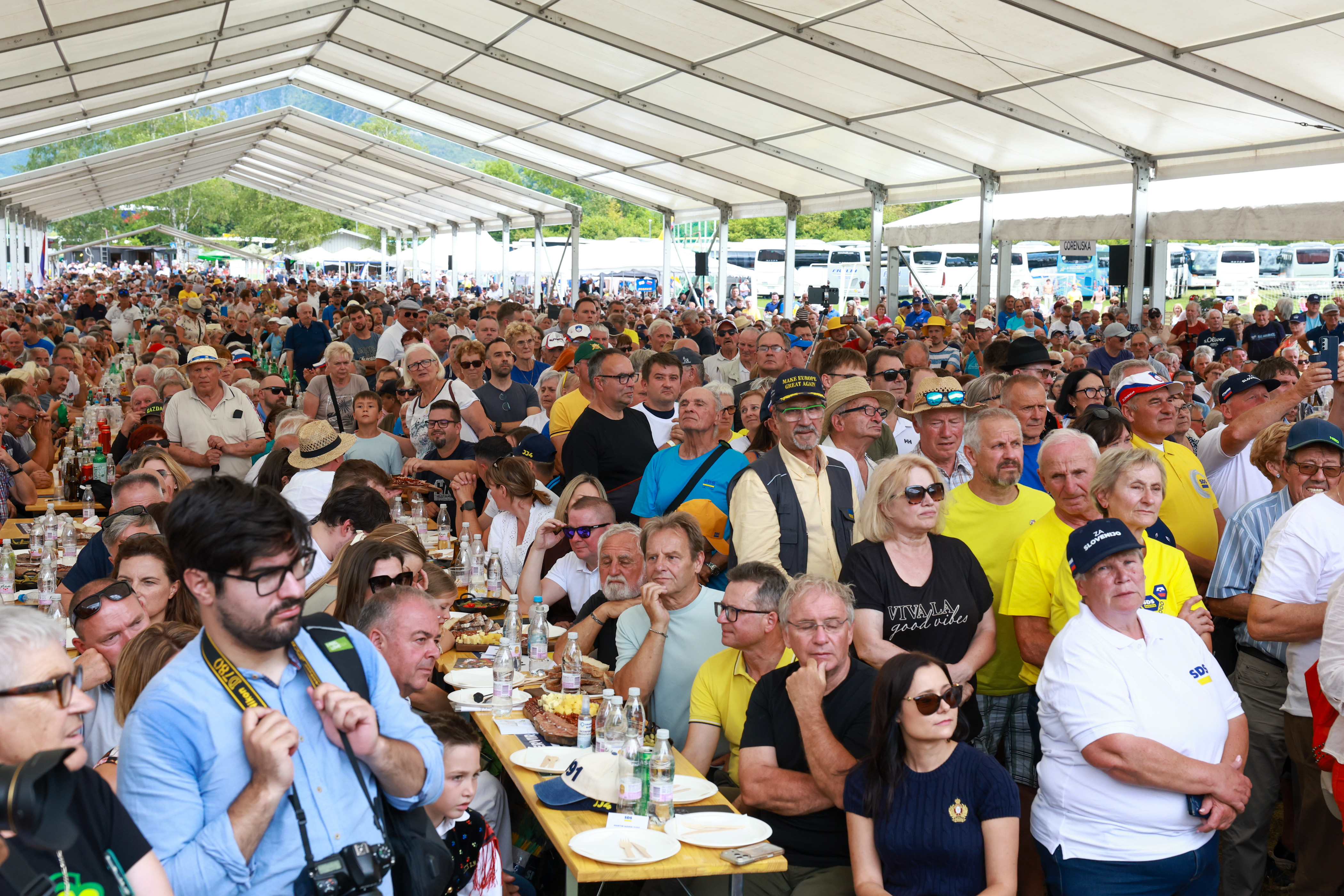 Tradicionalno srečanje občinskih odborov SDS ter začetek 31. poletnega tabora SDS in Gorniškega kluba dr. Henrika Tume