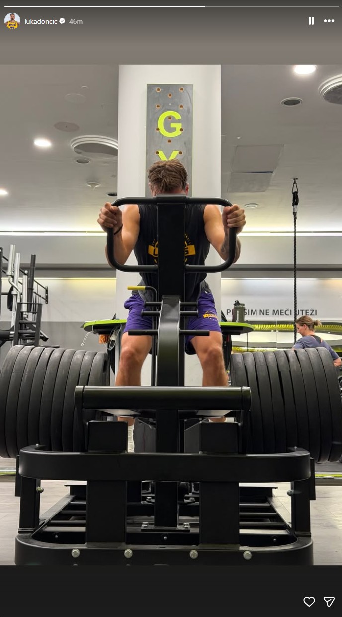 Luka Dončić trening