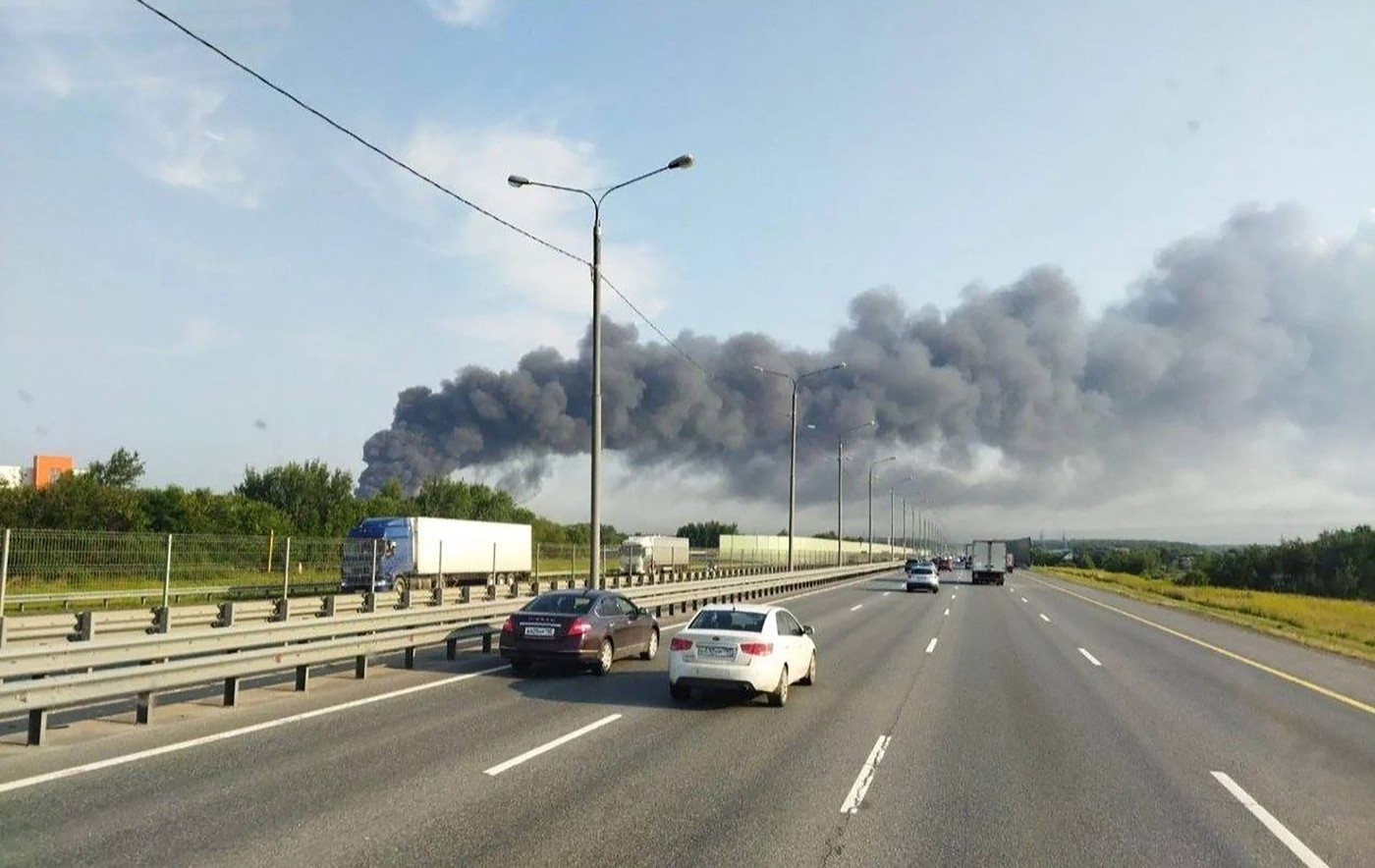 Ukrajinski napad z droni na Moskvo