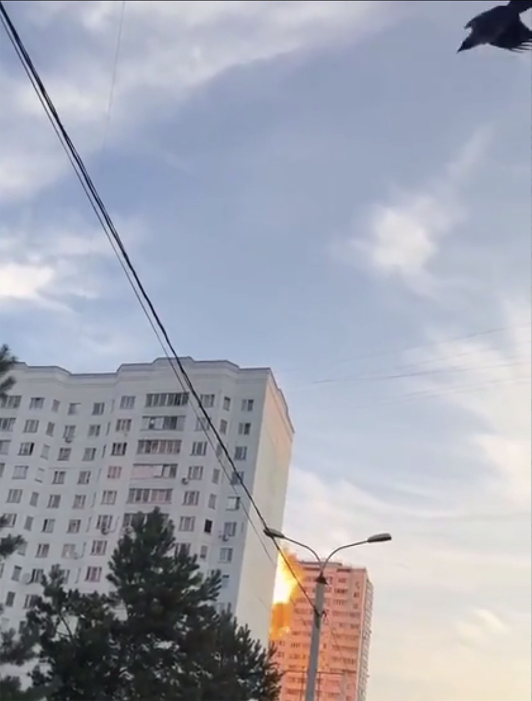 Ukrajinski napad z droni na Moskvo