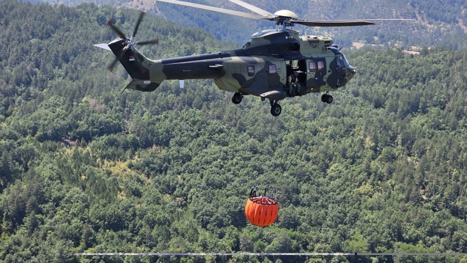 Srbski helikopter Super Puma