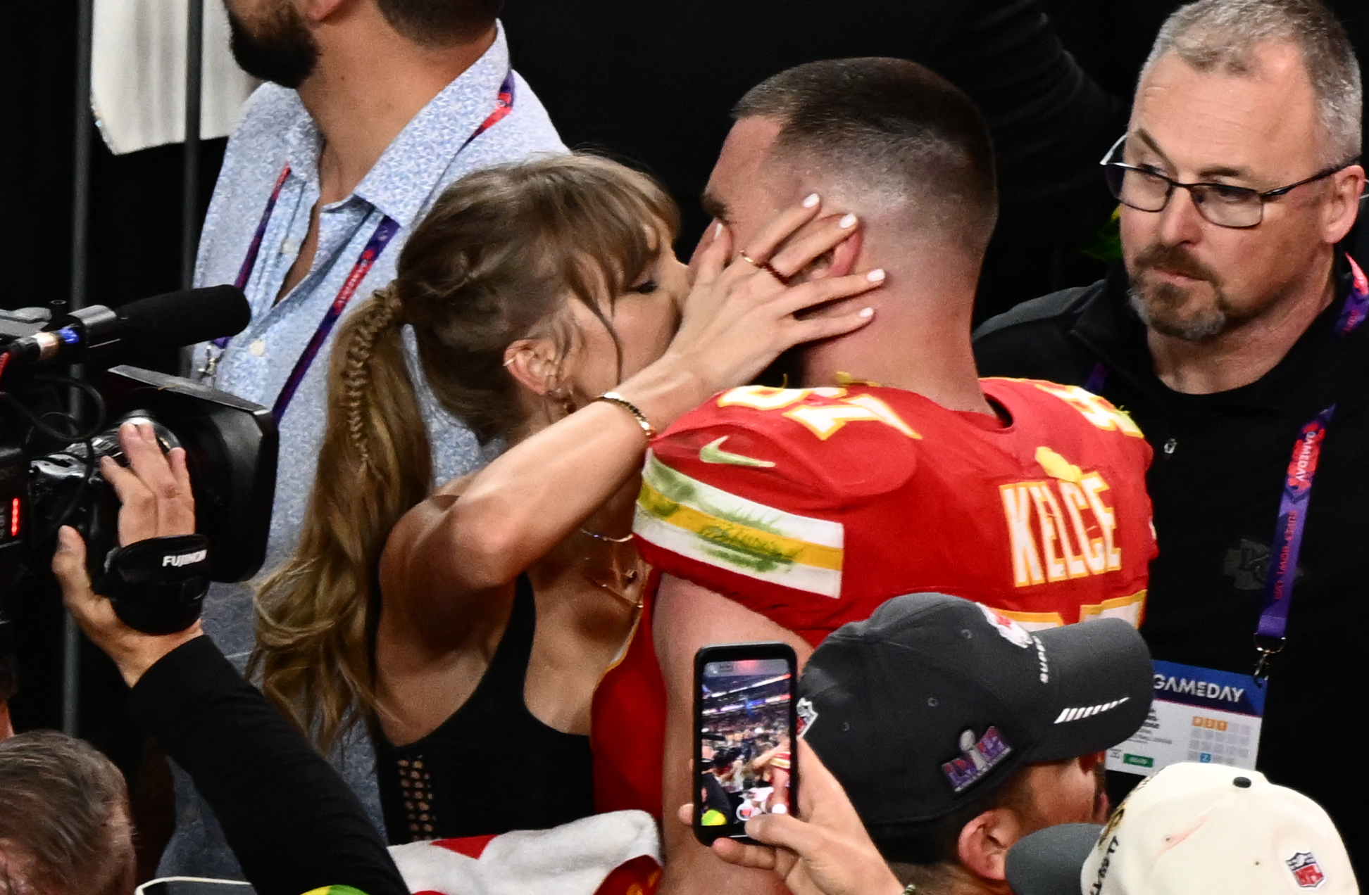 Taylor Swift in Travis Kelce
