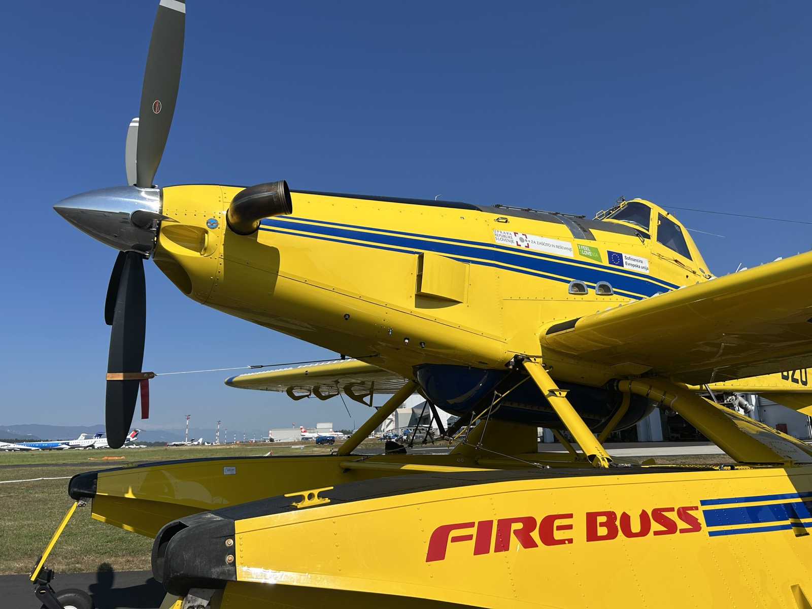 Letala za gašenje požarov air tractor