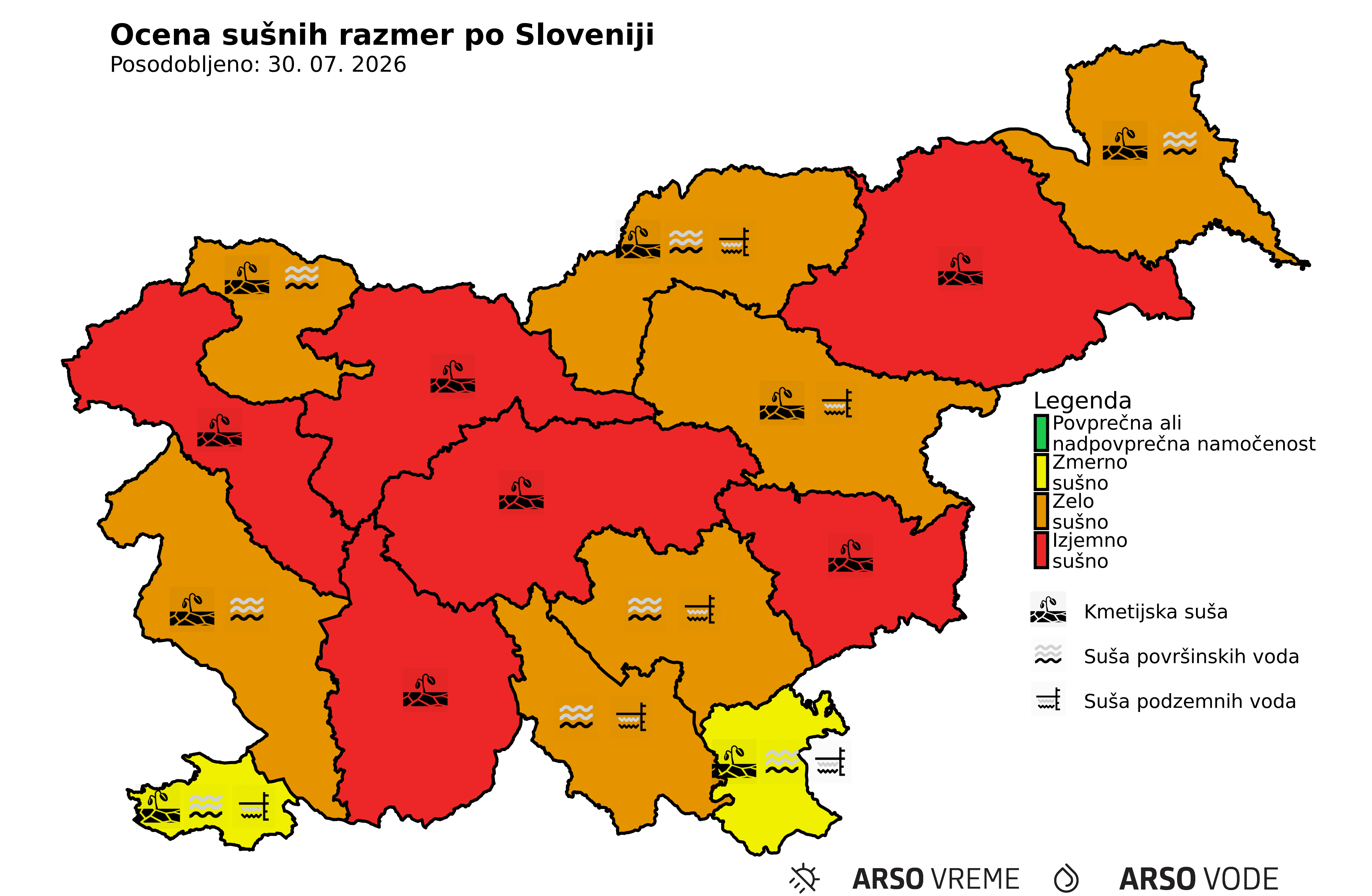 Suša po državi
