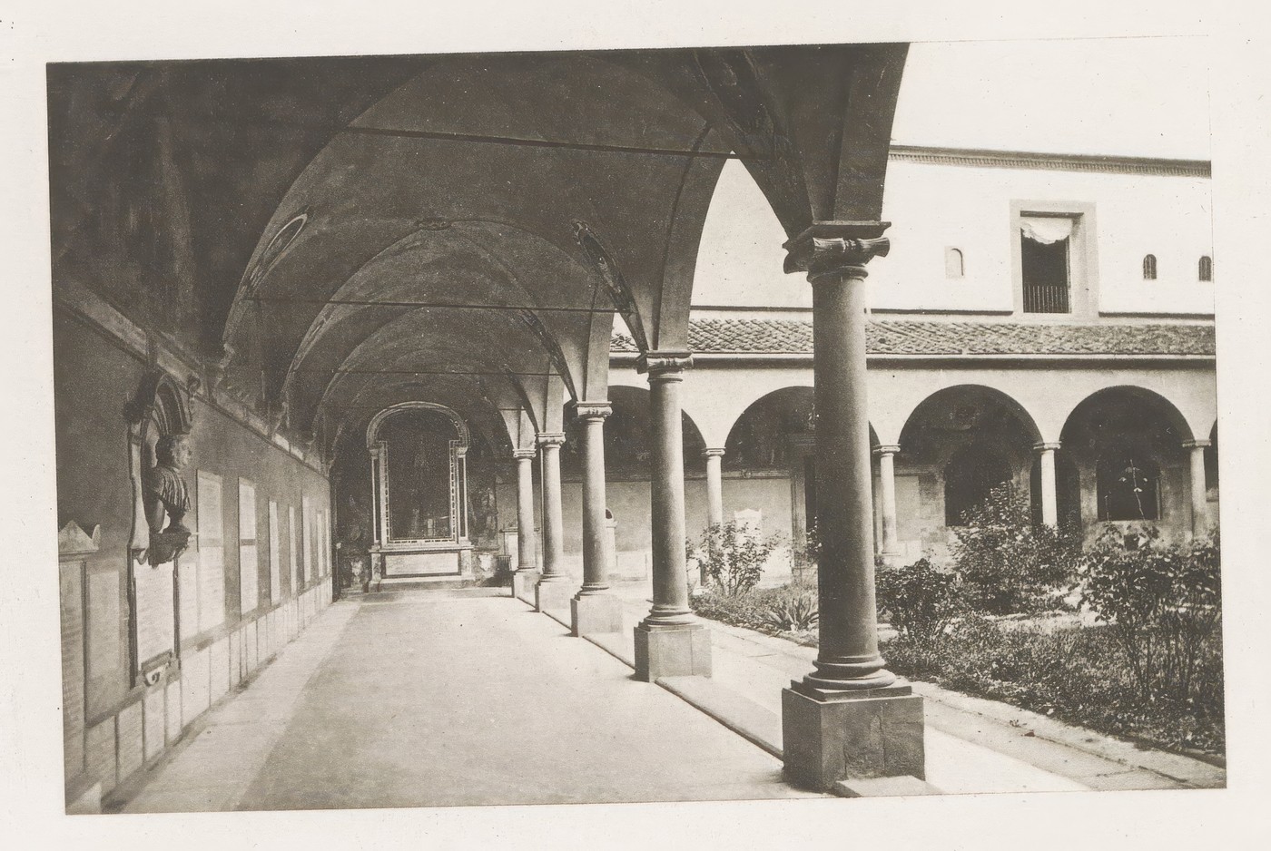 Samostan San Marco v Firencah konec 19. stoletja