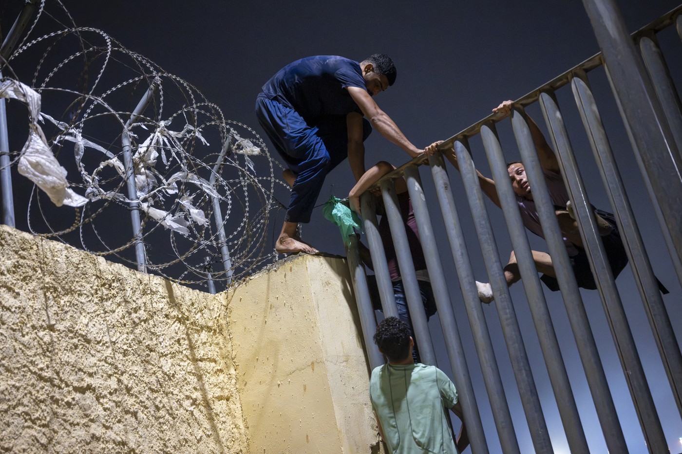 Migranti v Ceuti, Španija