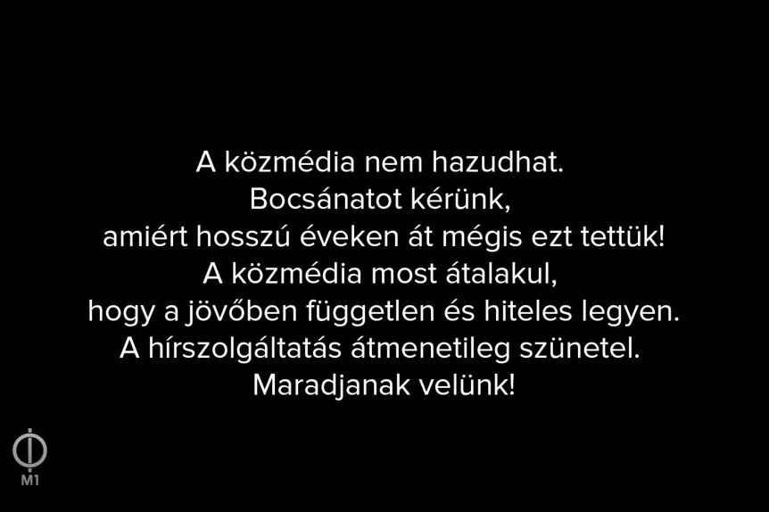 "Javni mediji ne smejo lagati. Opravičujemo se, da smo to počeli dolga leta!"