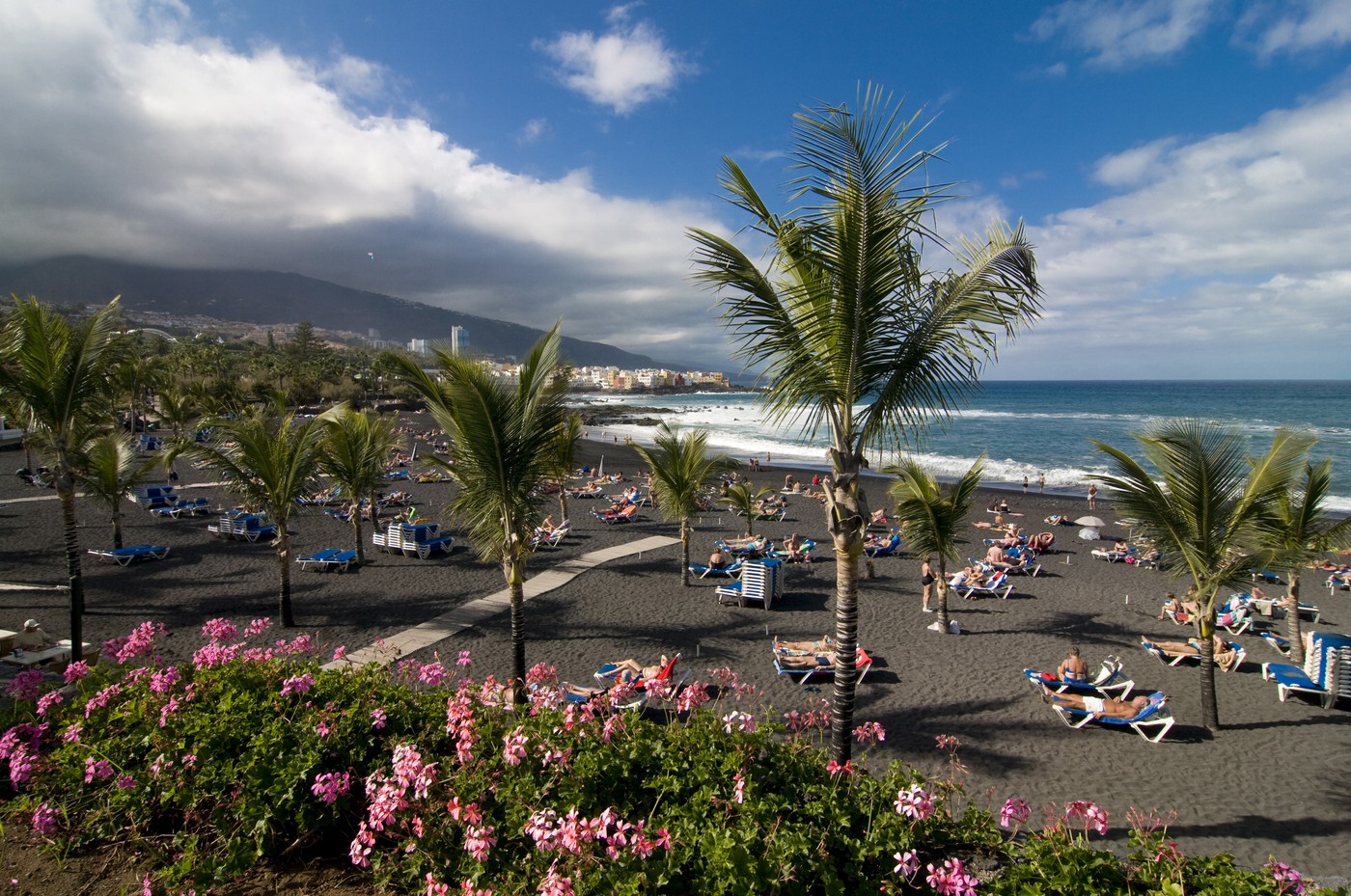 Tenerife, Kanarski otoki, plaža Puerto Cruz