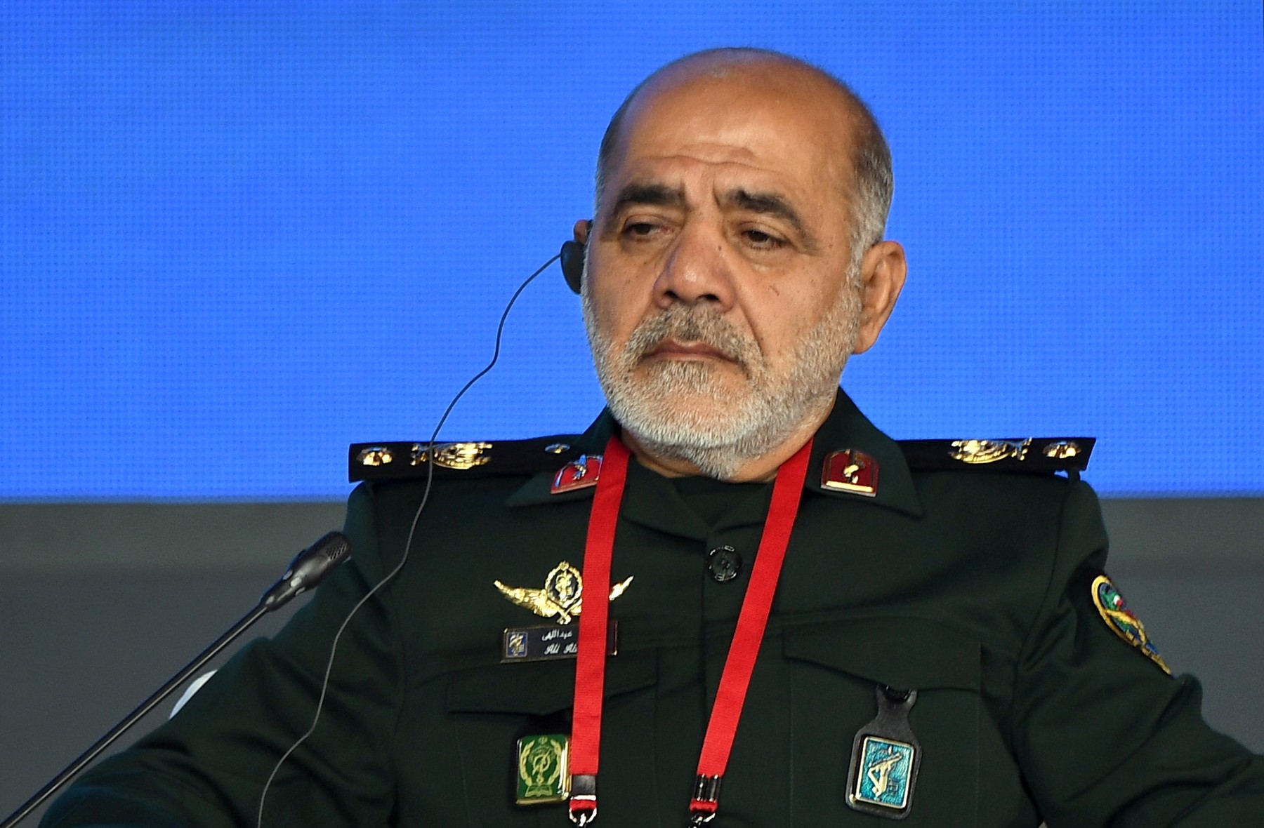 Vodja osrednjega poveljstva iranske vojske Ali Abdolahi