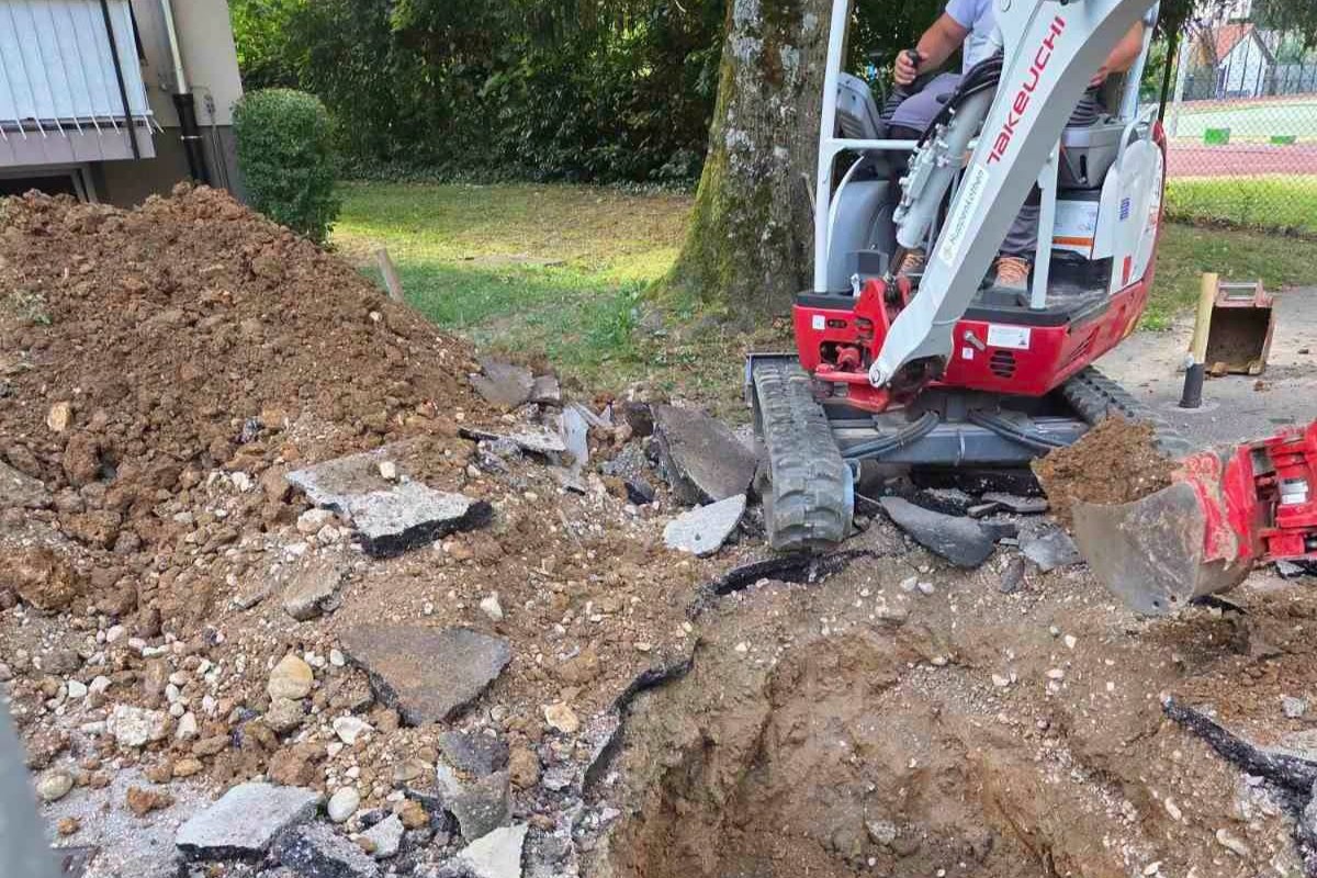 Napaka na vodovodnem omrežju v Kranju