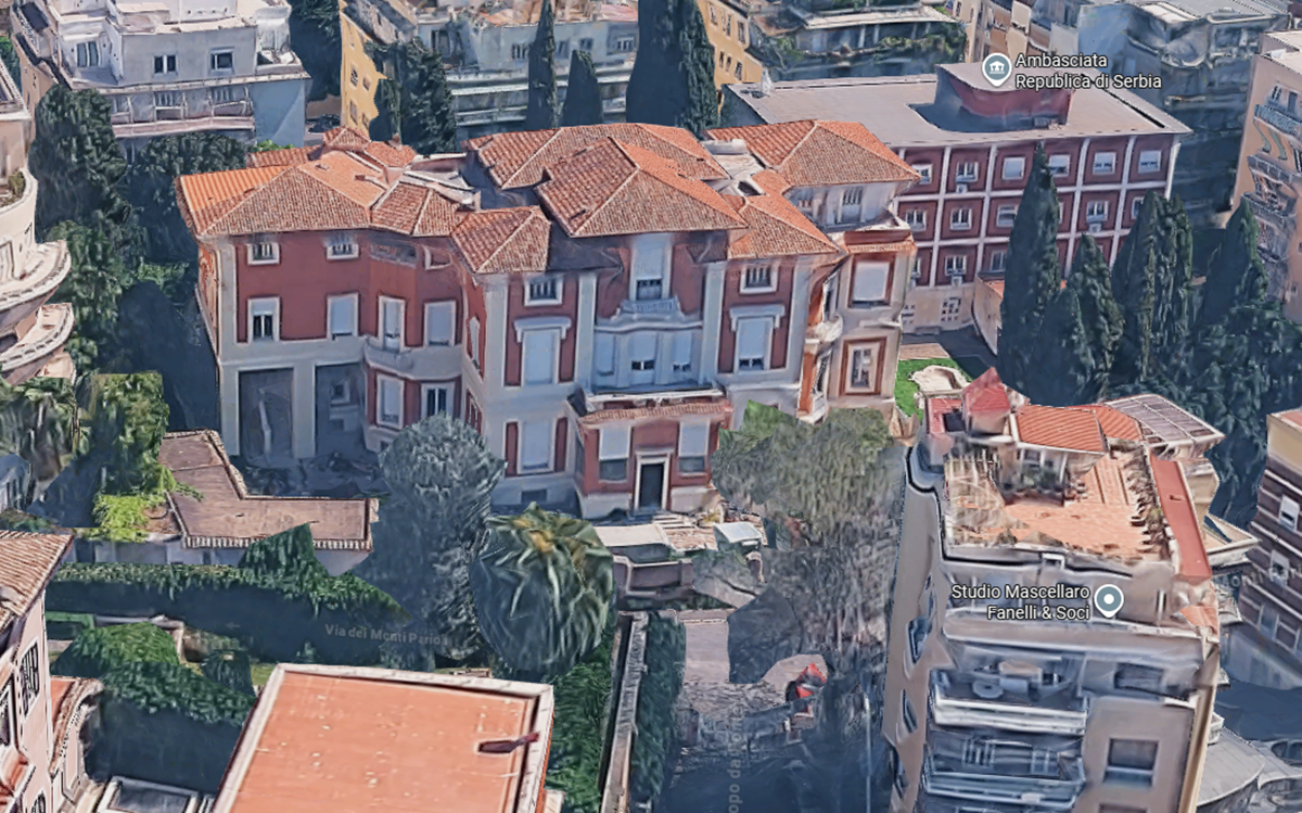 Vila Maraviglia v Rimu