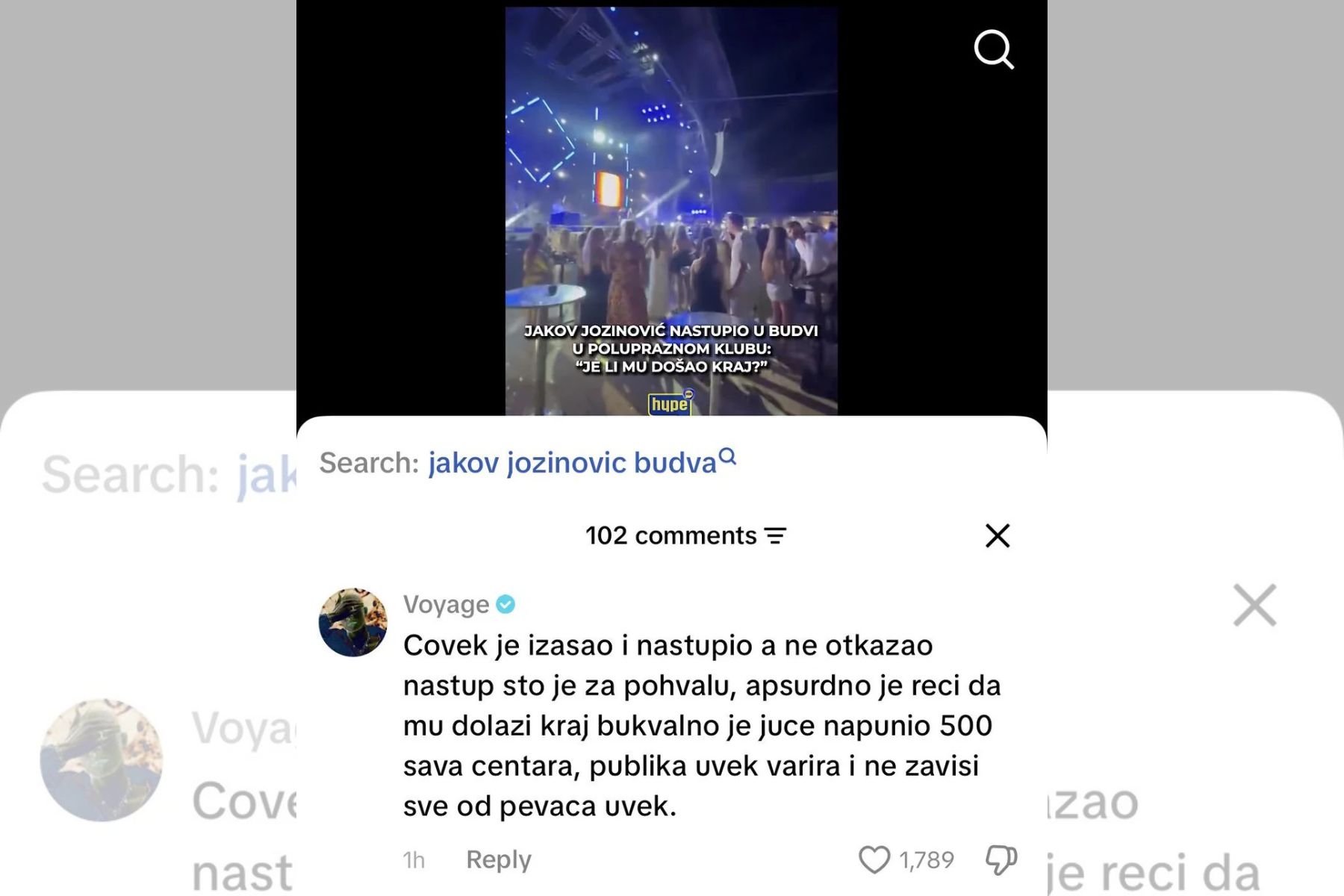 Srbski raper je stopil v bran pevcu Jakovu Jozinoviću