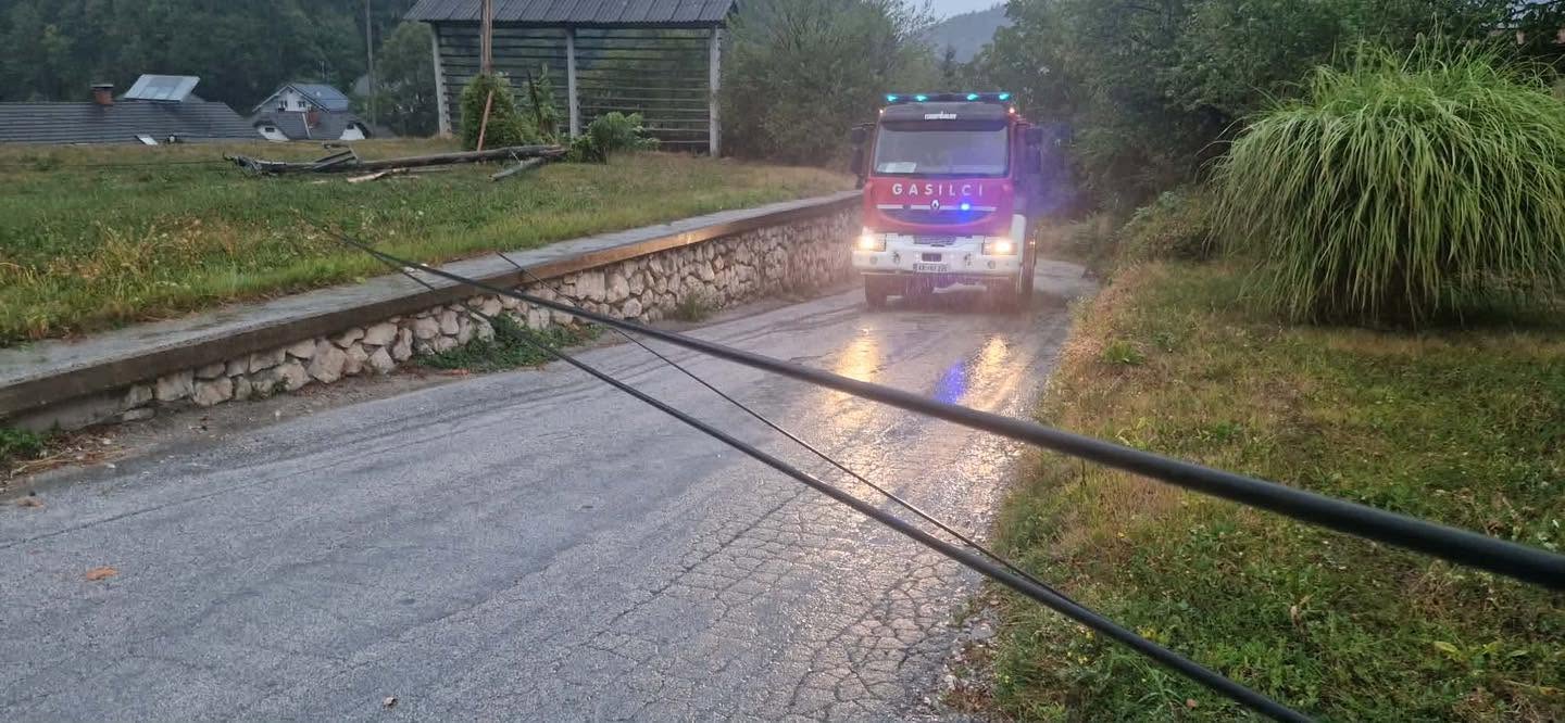 Gasilska intervencija PGD Podnart
