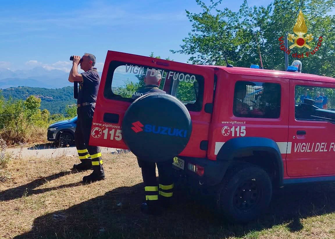 požar na gori Morrone