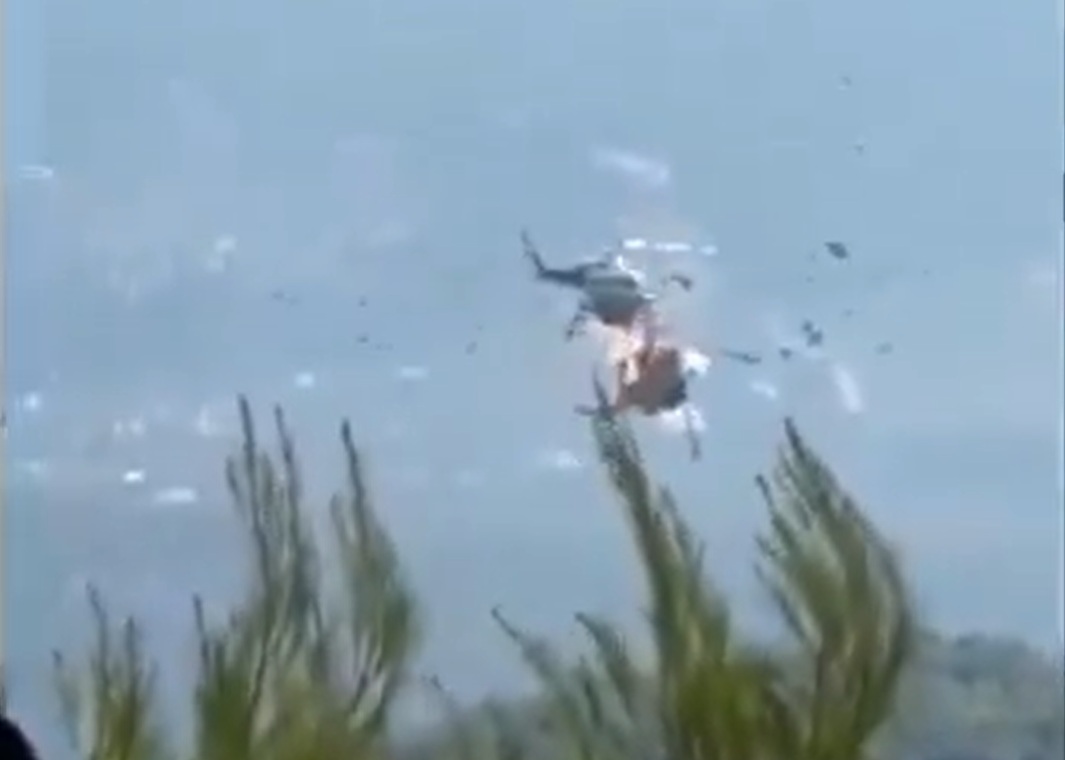 grčija helikopterja