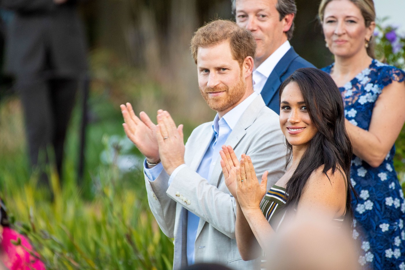Harry in Meghan