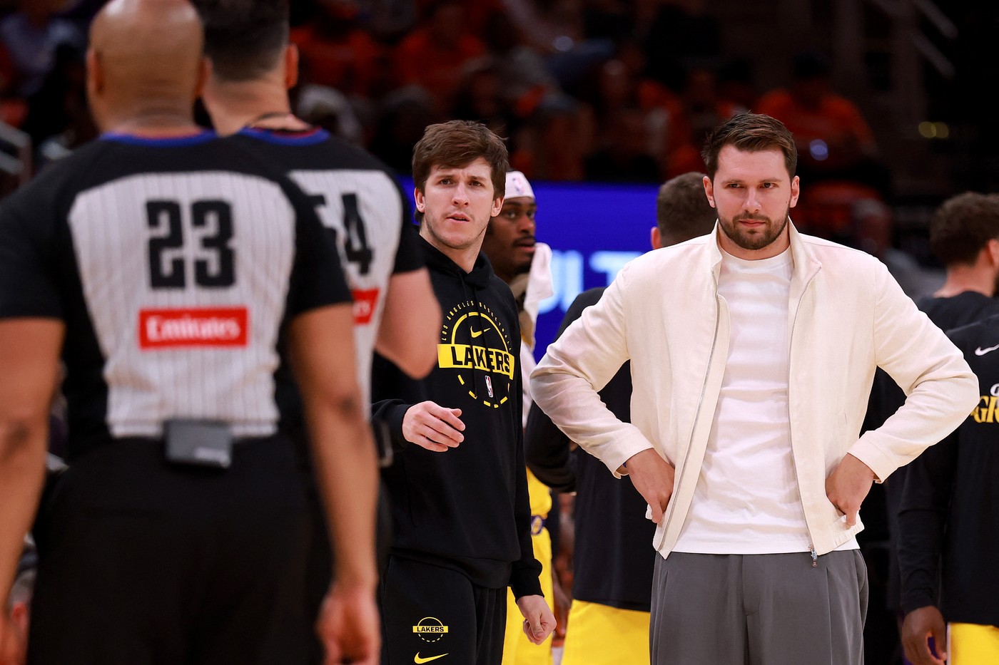 Austin Reaves in Luka Dončić